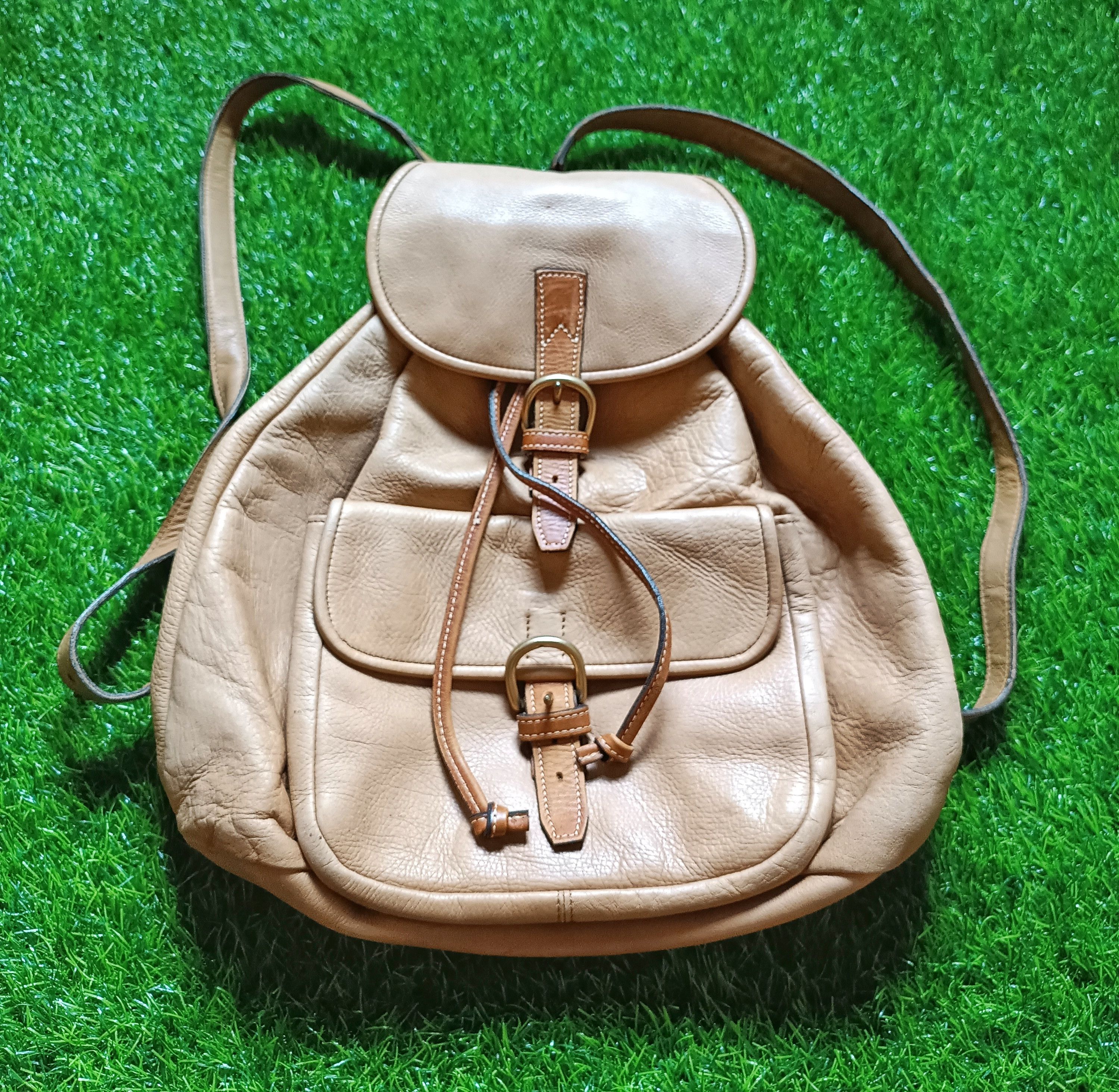 barneys original leather backpack Barney's New York leather backpack