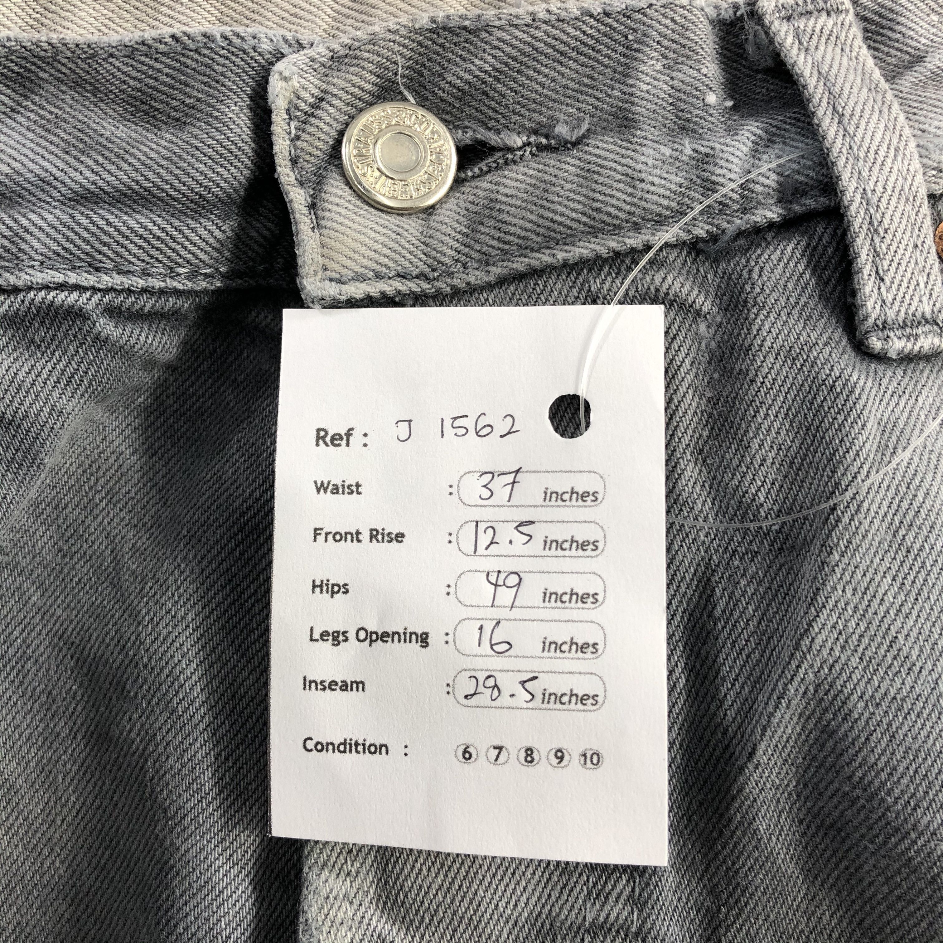 Levi's Vintage 90s Levis 501 Earth Tone Jeans-J1562 Size US 37 - 14 Thumbnail