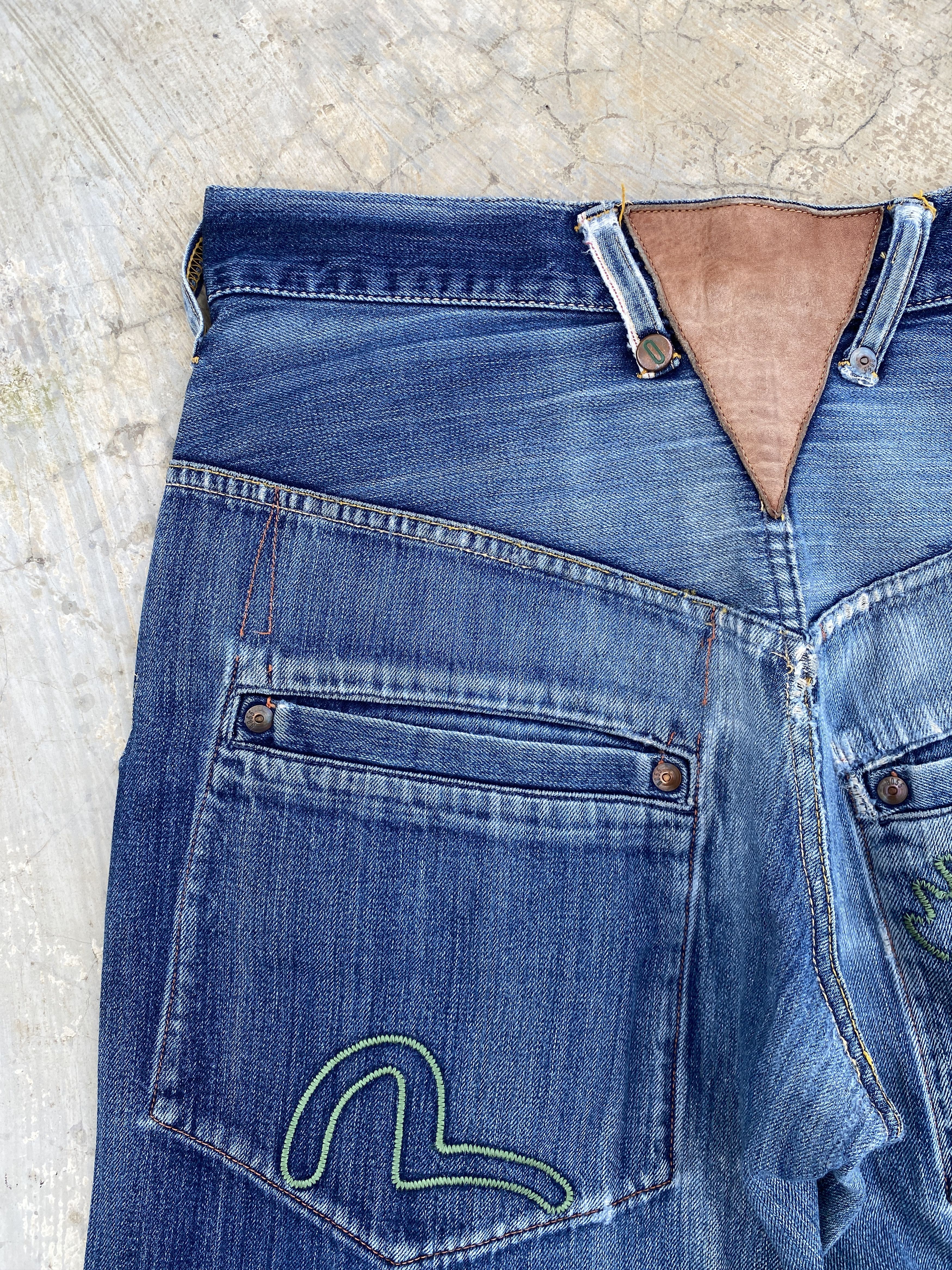 Evisu Evisu 9055 Philip Goss Siotani Brothers Selvedge Jeans Size US 36 / EU 52 - 7 Thumbnail