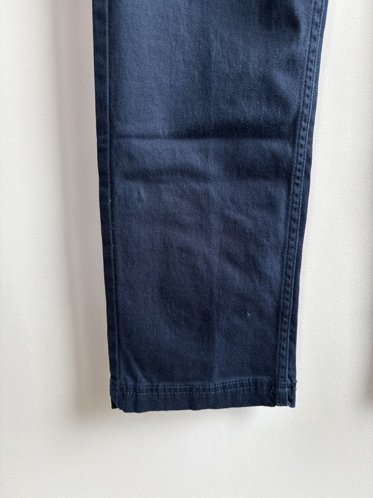 Guess Guess 33x32 Navy Skinny Chino Casual Pants Basics Size US 33 - 2 Thumbnail