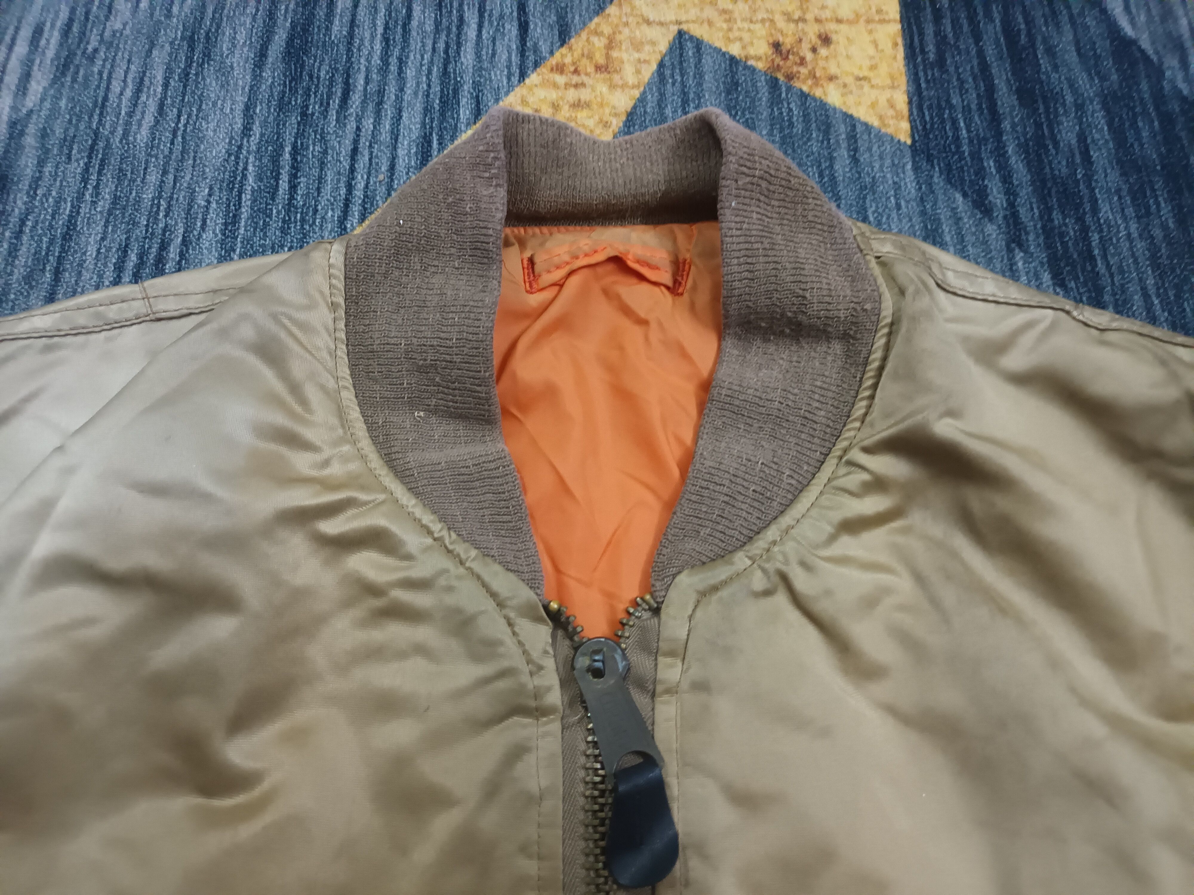 Other 🔥 FLYERS MAN MA - 1 BOMBER JACKET 🔥 Size US L / EU 52-54 / 3 - 6 Thumbnail