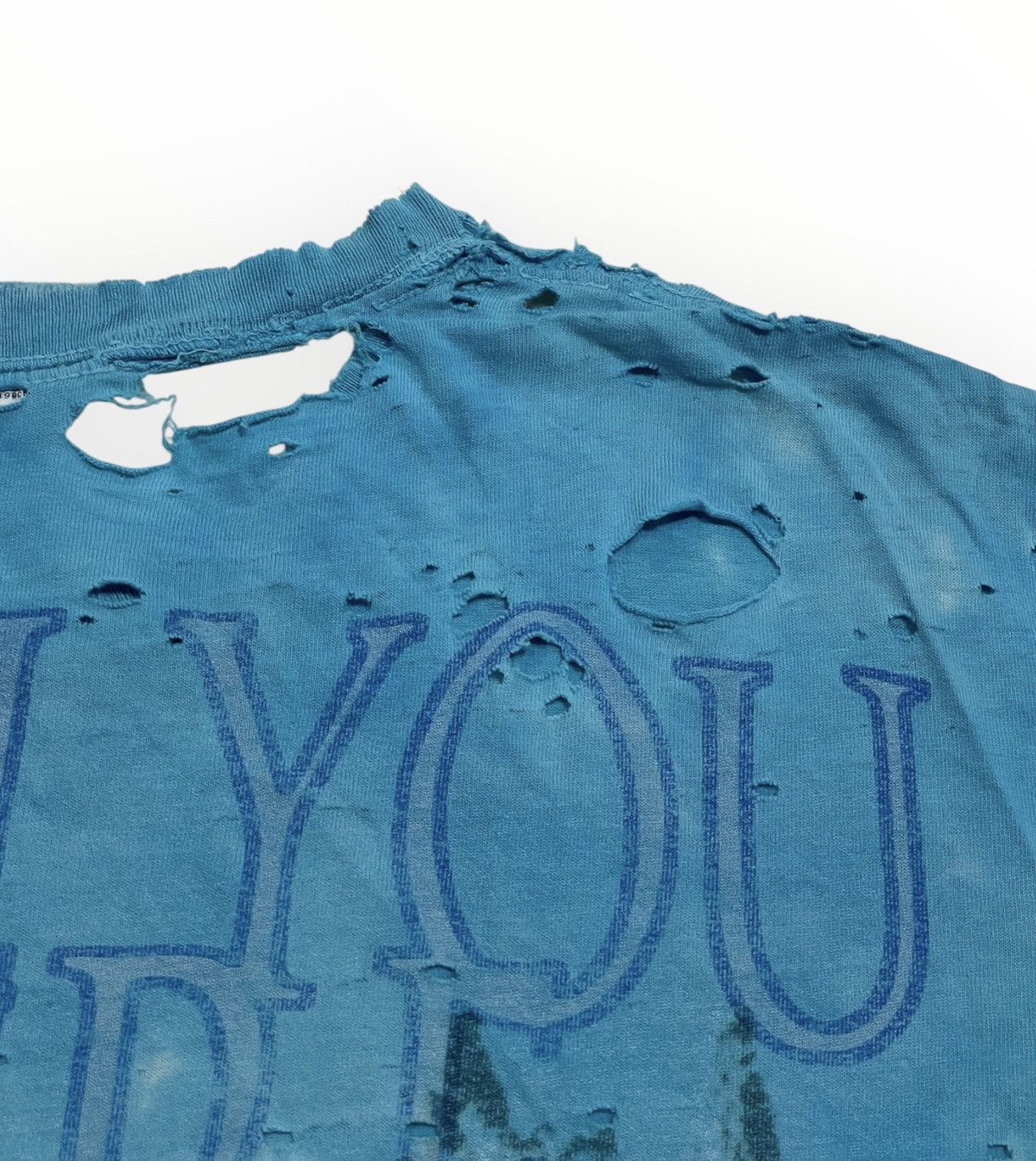 Vintage Thrashed Pink Floyd Tie Dyed Tee Size US L / EU 52-54 / 3 - 7 Thumbnail