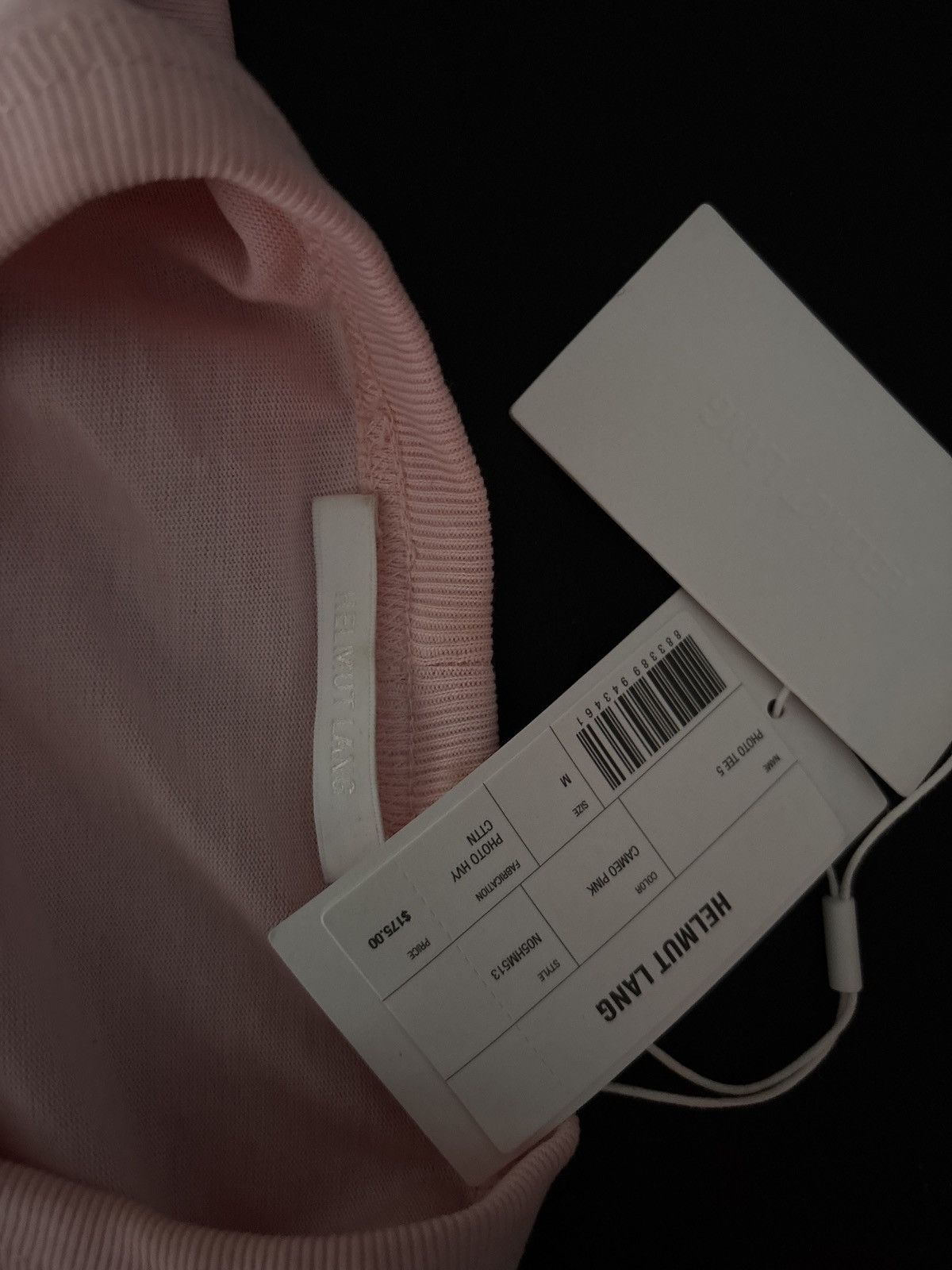 Helmut Lang Helmut Lang Pink Phot Tshirt Size US M / EU 48-50 / 2 - 2 Thumbnail