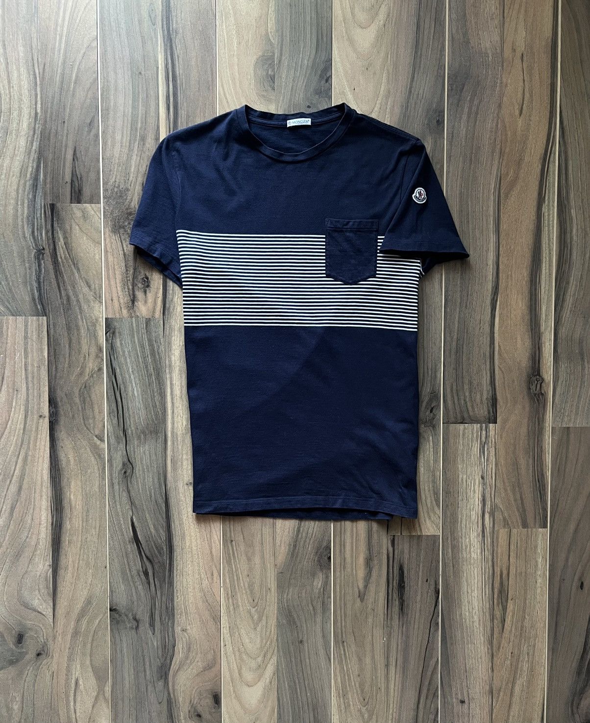 Moncler Moncler tee pocket polo short Size US L / EU 52-54 / 3 - 4 Thumbnail