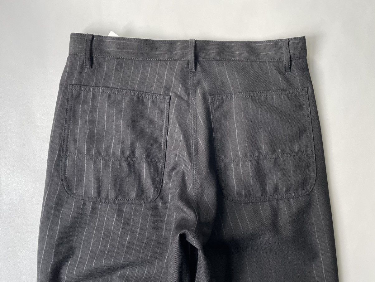 Comme des Garcons Black Pinstripe Wool Utility Trousers Size US 32 / EU 48 - 13 Thumbnail