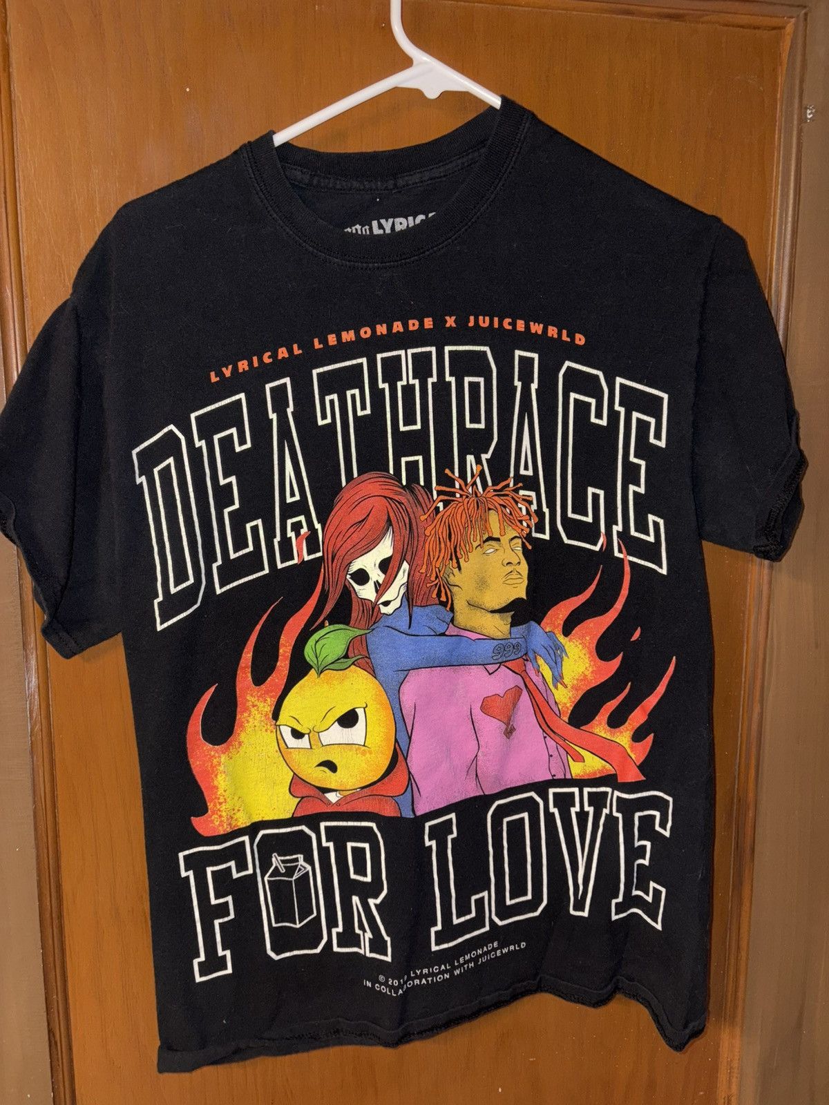 Lyrical Lemonade Authentic Juice WRLD X lyrical lemonade album T-shirt Size US L / EU 52-54 / 3 - 1 Thumbnail