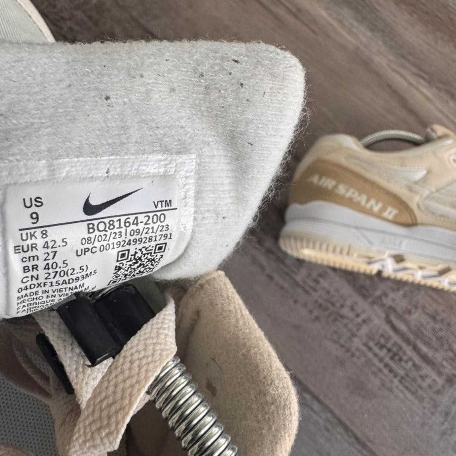 Nike NIKE • Air Span 2 SE SU19 "Desert Ore Sail" (9M) Size US 9 / EU 42 - 5 Thumbnail