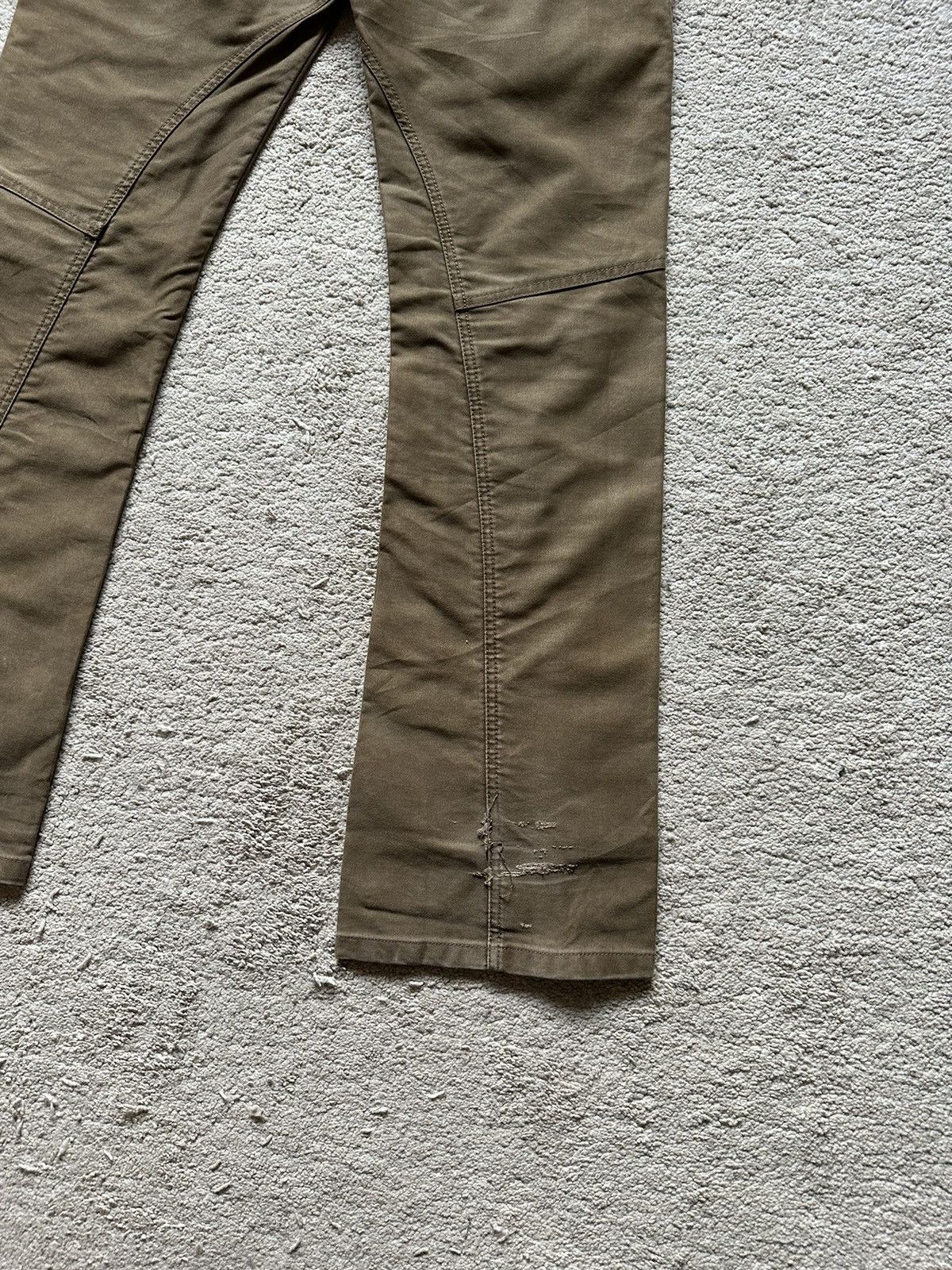 If Six Was Nine 1990s Tete Homme Double Waist Twist Leg Flare Pant Size US 30 / EU 46 - 12 Thumbnail