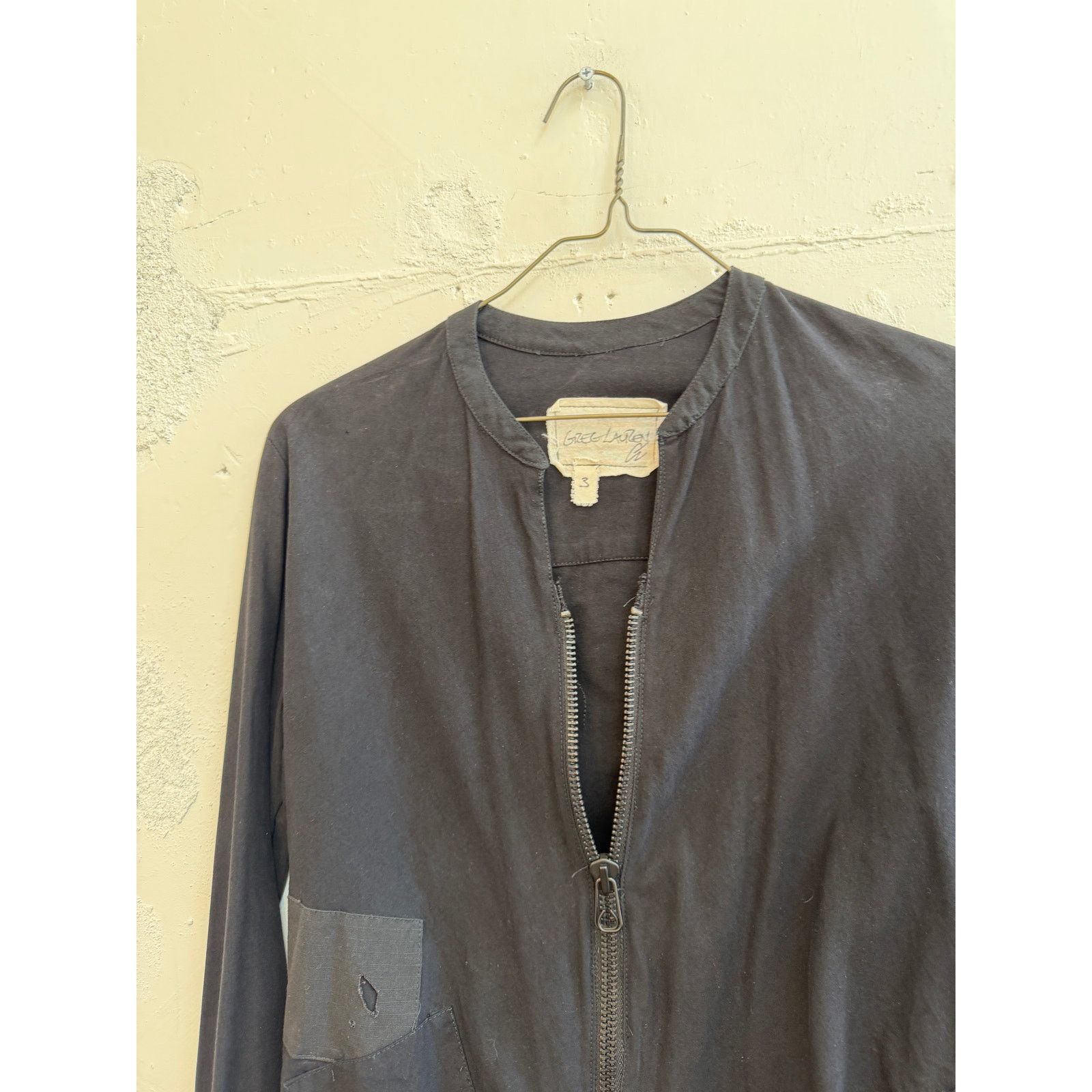 Greg Lauren Greg Lauren SS15 SAMPLE Tent Zip Front Studio Shirt Tails Size L / US 10 / IT 46 - 3 Thumbnail