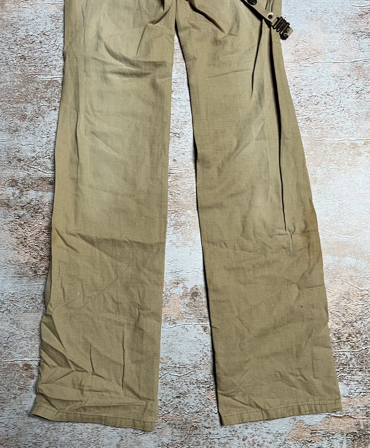 Japanese Brand Vintage Japanese cargo flare pants Size 28" / US 6 / IT 42 - 8 Thumbnail