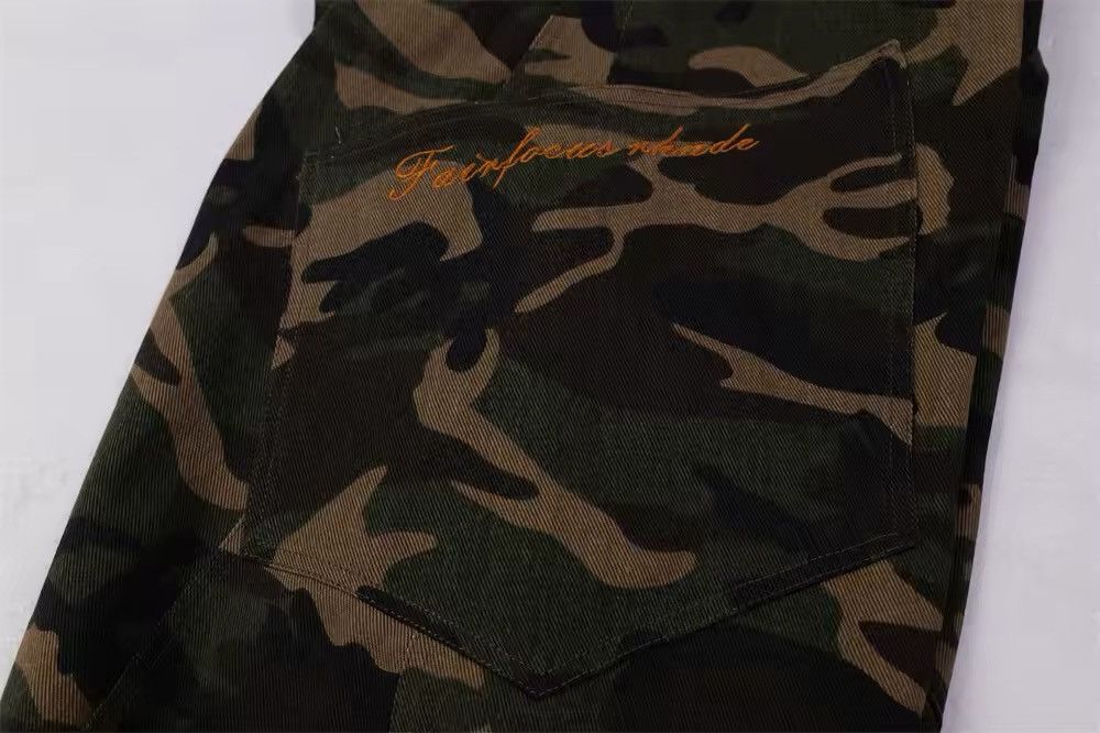 Designer × Other Camouflage Baggy Streetwear Loose Wide Leg Pants Size US 31 - 10 Thumbnail