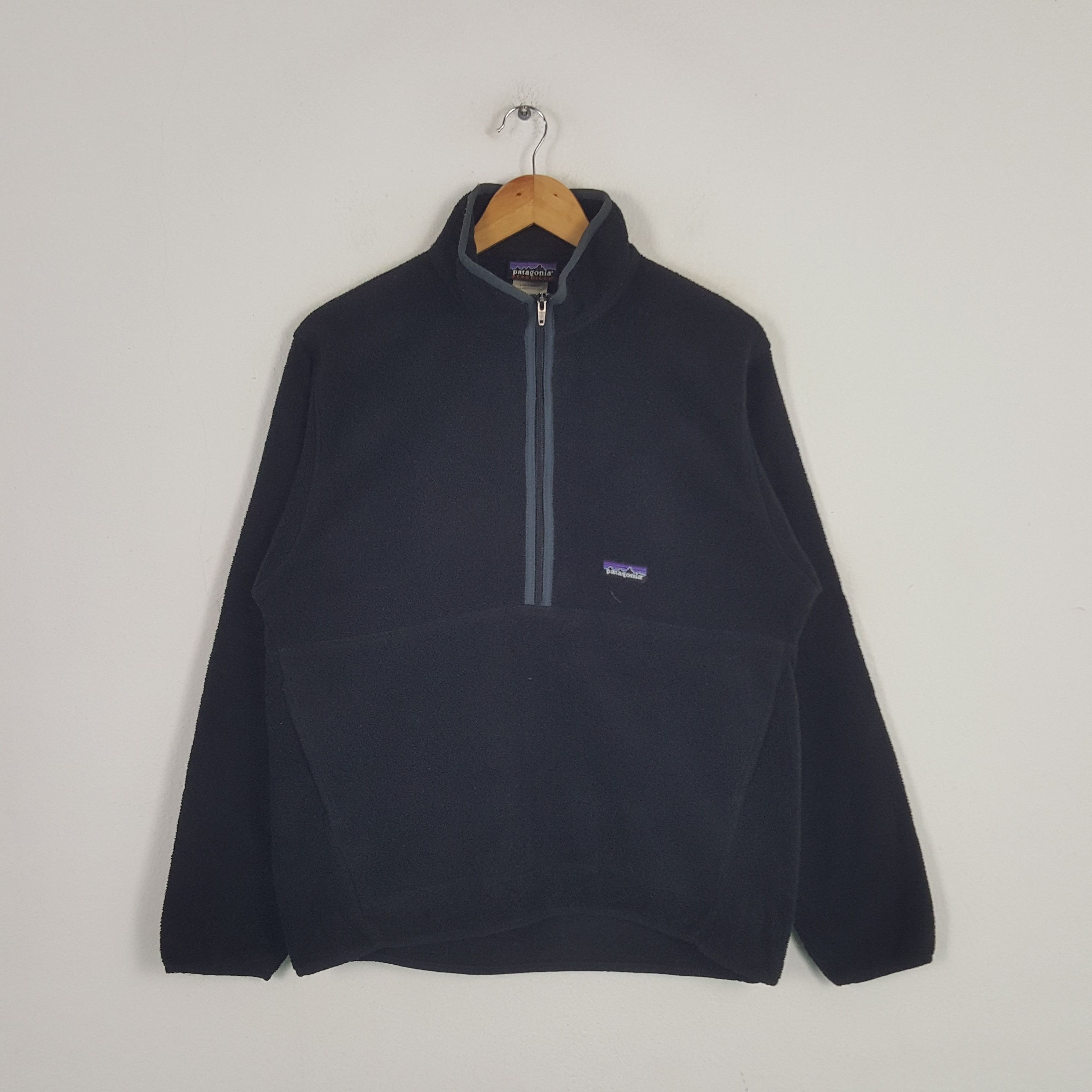 Patagonia × Vintage Vintage Patagonia Outdoor Activity Half Zipper Sweater Size US M / EU 48-50 / 2 - 1 Thumbnail
