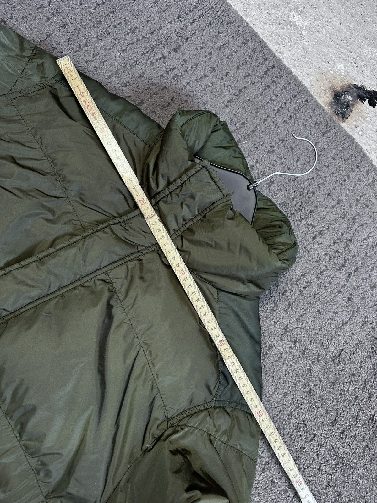 Prada Prada Sport SGA407 Down Puffer Jacket Olive Green Size 52/L Size US L / EU 52-54 / 3 - 20 Thumbnail