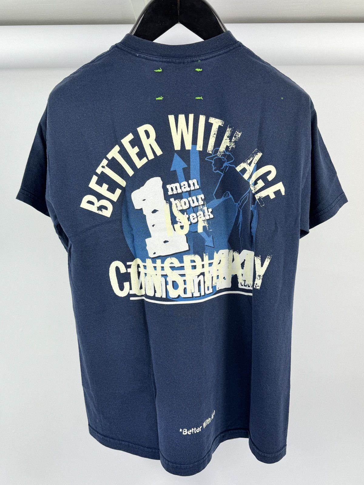 Better With Age CONSPIRACY PRINT VINTAGE TEE Size US M / EU 48-50 / 2 - 2 Thumbnail