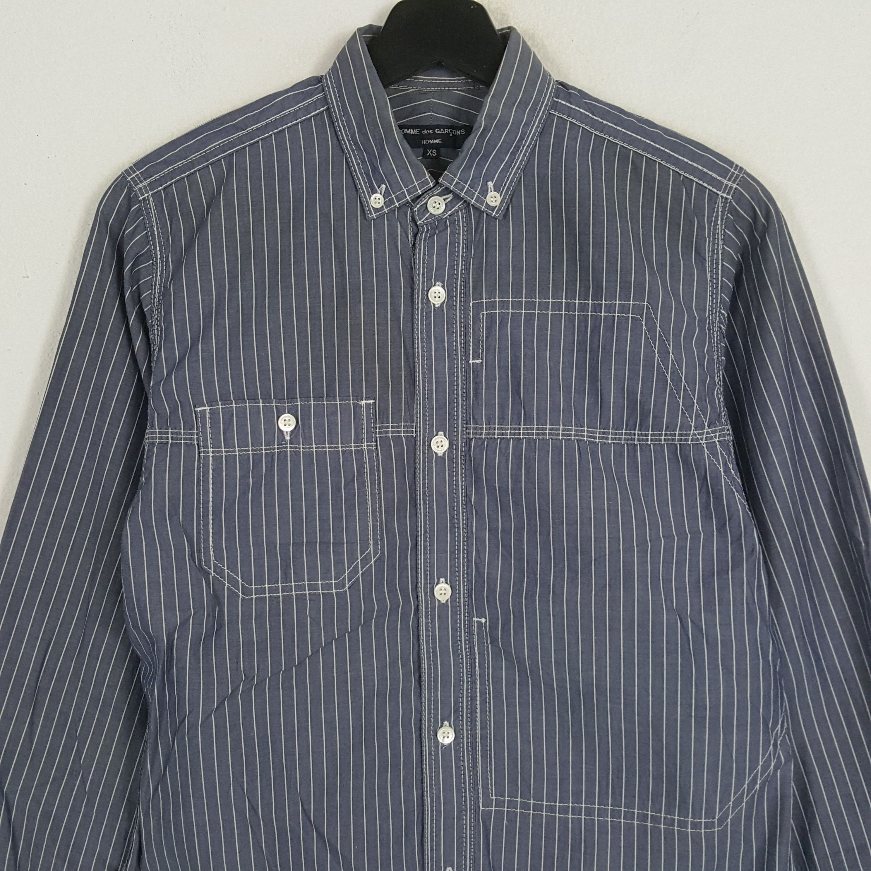 Comme des Garcons Homme COMME DES GARCONS HOMME Japanese Brand Casual Shirt Size US XS / EU 42 / 0 - 2 Thumbnail