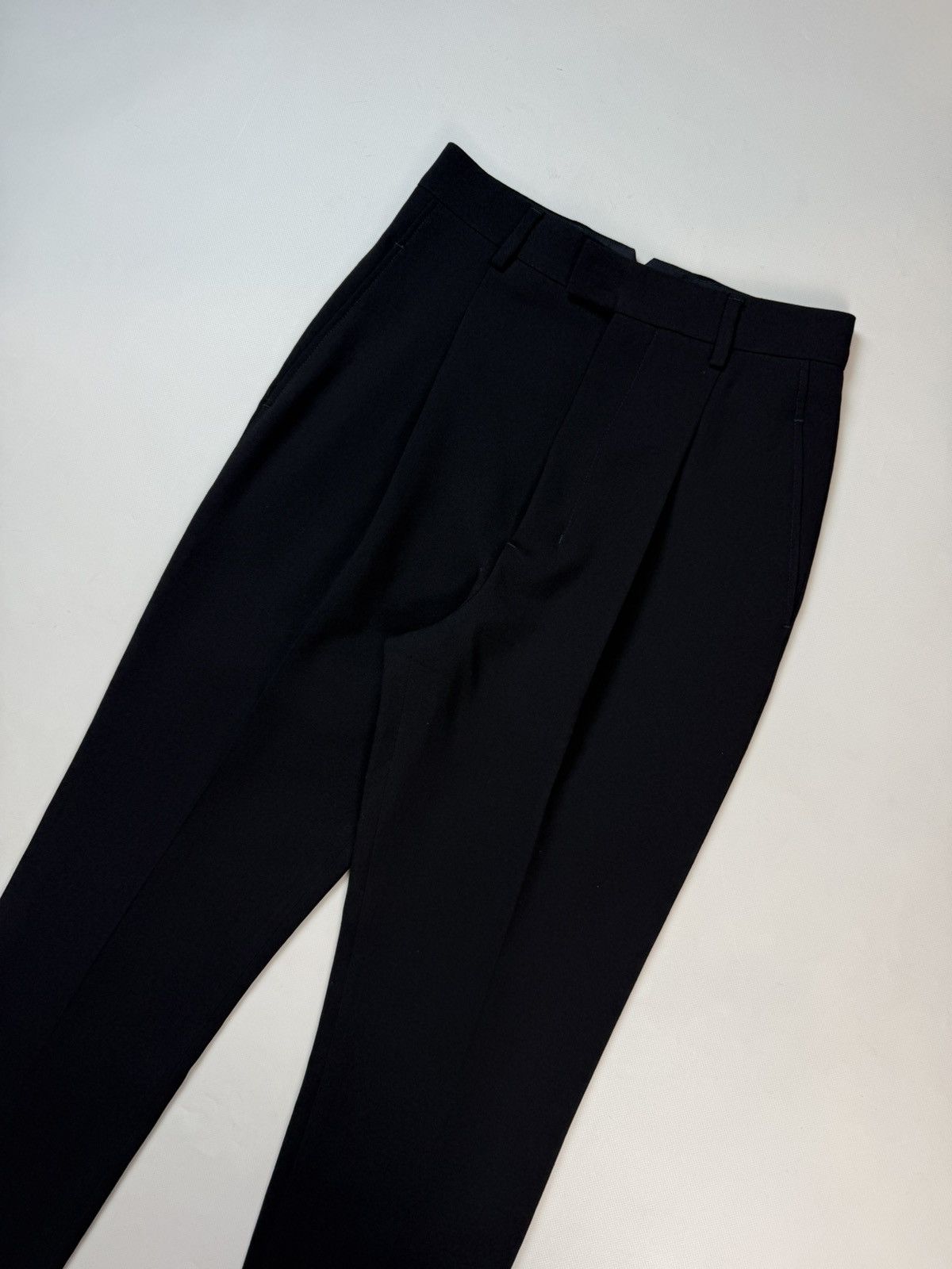 AMI Ami Alexandre Mattiussi Formal Wool Dress Pants Trousers Size 27" / US 4 / IT 40 - 2 Thumbnail