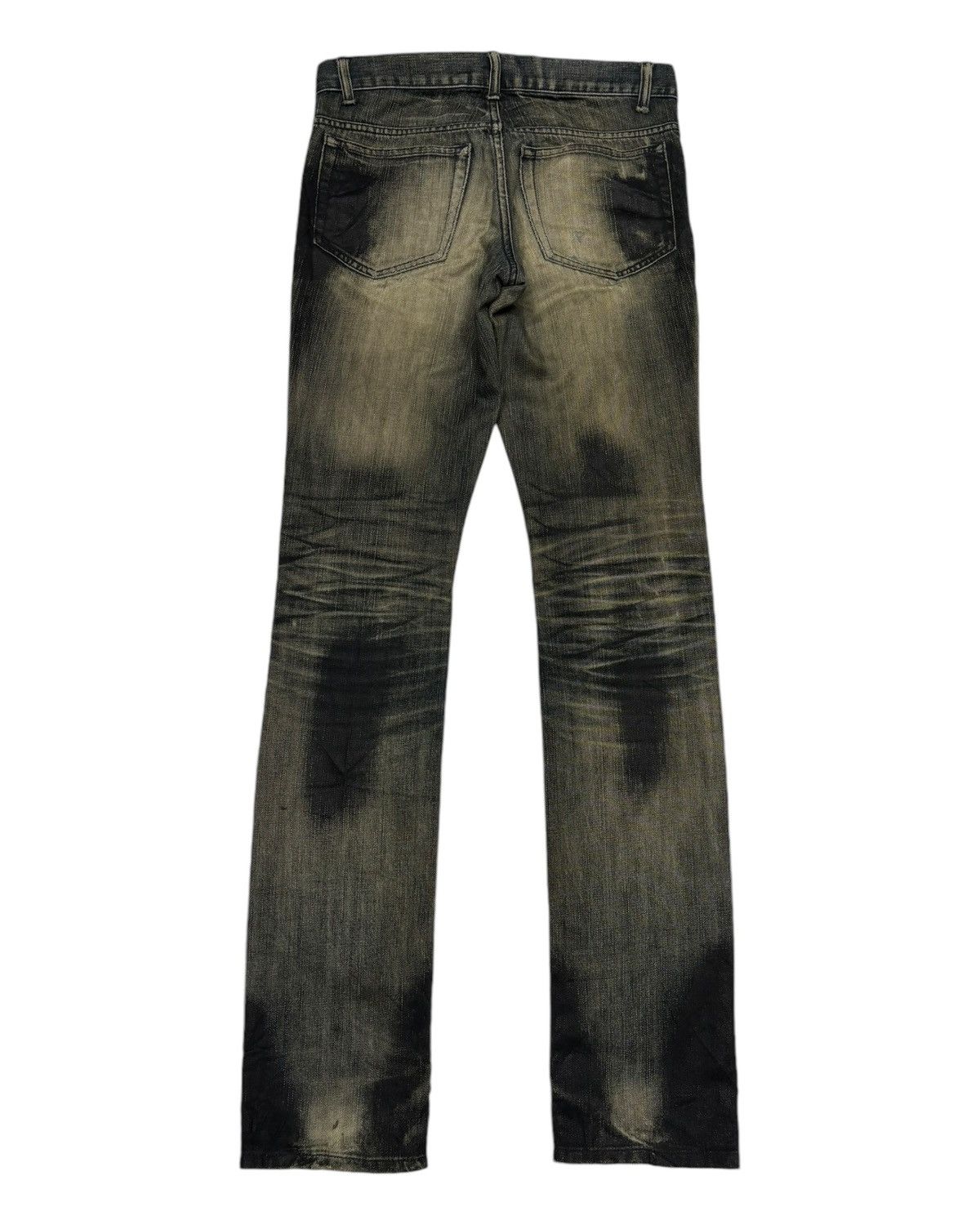 14th Addiction 🔥MODERN LOVERS MUD WASH CLAWMARK WAXED DENIM JEANS Size US 30 / EU 46 - 8 Thumbnail