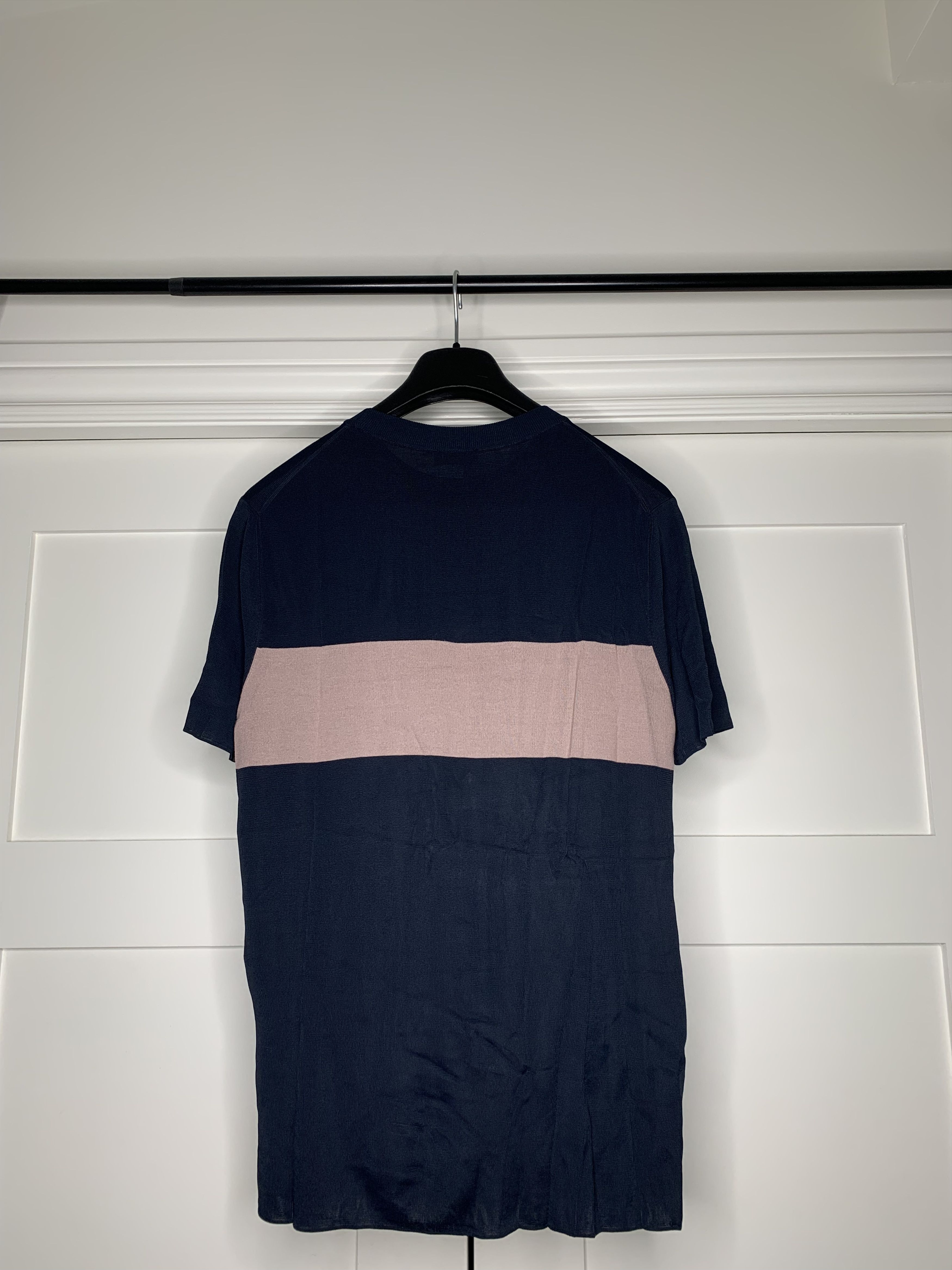 Dior Dior Logo Navy Knit Top Size US M / EU 48-50 / 2 - 4 Thumbnail