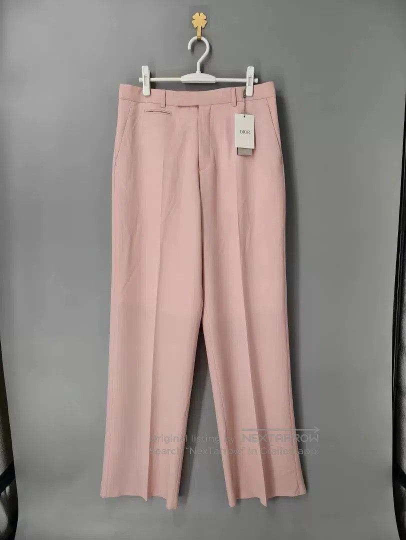 Dior Dior Pink Tailored Trousers. Size US 31 - 1 Thumbnail