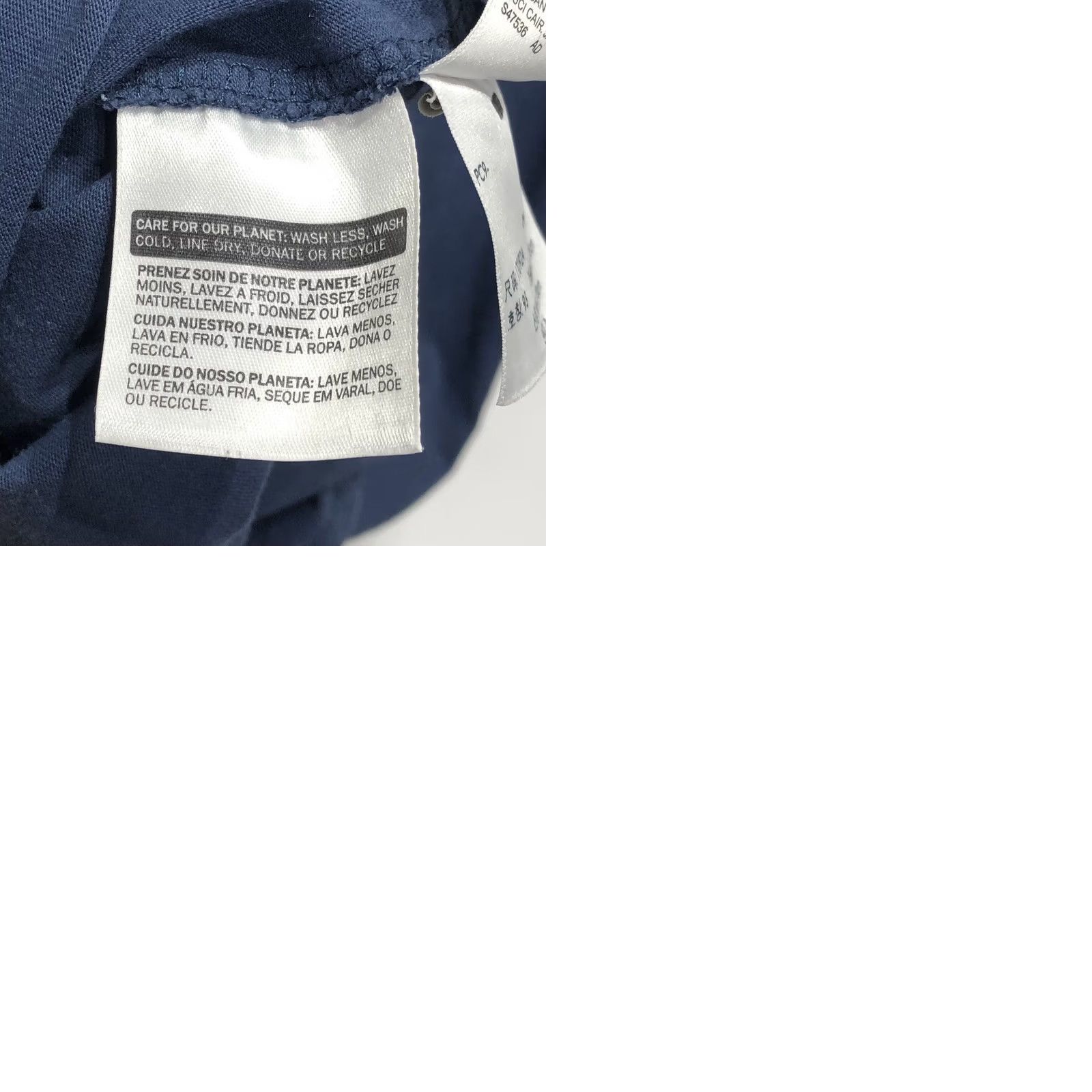 Levi's Levi’s T Shirt Medium Mens Blue Short Sleeve Crew Neck Logo Regular Fit Used Size US M / EU 48-50 / 2 - 9 Thumbnail