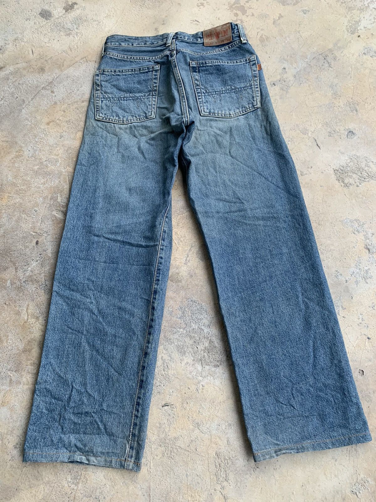 Edwin × Vintage Edwin 505X Selvedge distressed denim Size US 29 - 4 Thumbnail