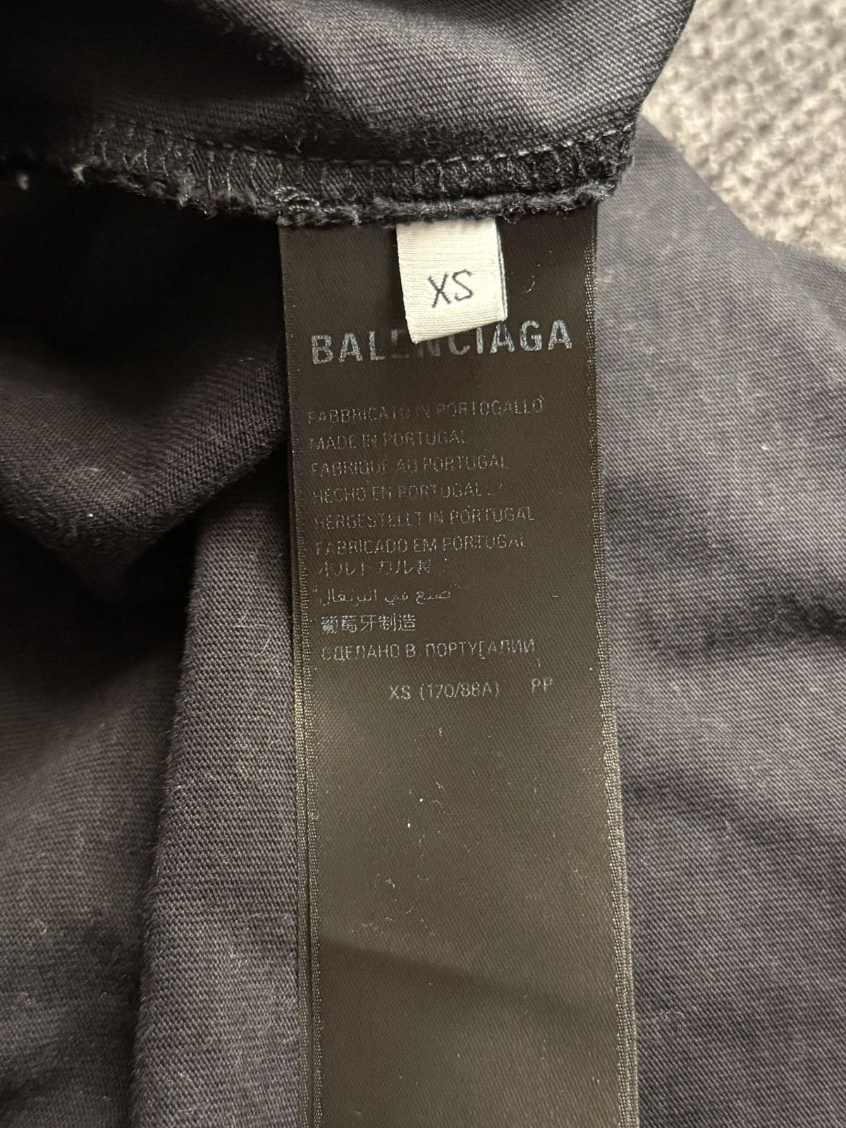 Balenciaga Balenciaga mirror logo t shirt Size US XS / EU 42 / 0 - 4 Thumbnail