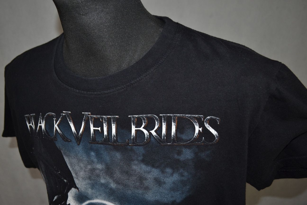Band Tees × Vintage Black Veil Brides tee t-shirt Size US M / EU 48-50 / 2 - 5 Thumbnail