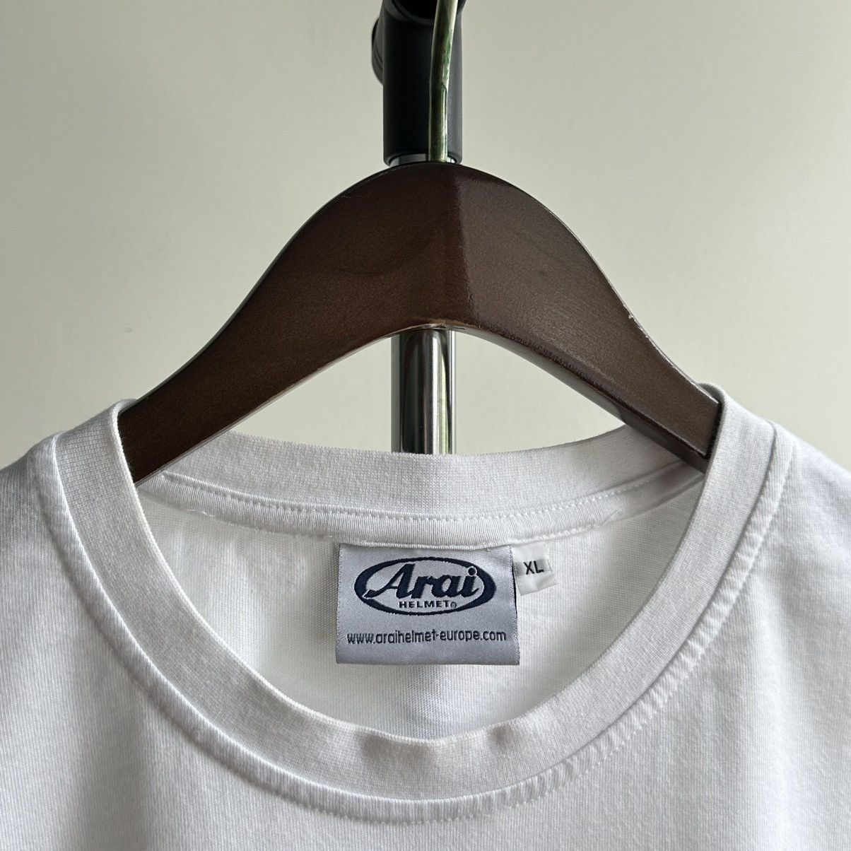 Vintage VINTAGE ARAI HELMET RACING TEE Size US L / EU 52-54 / 3 - 4 Thumbnail