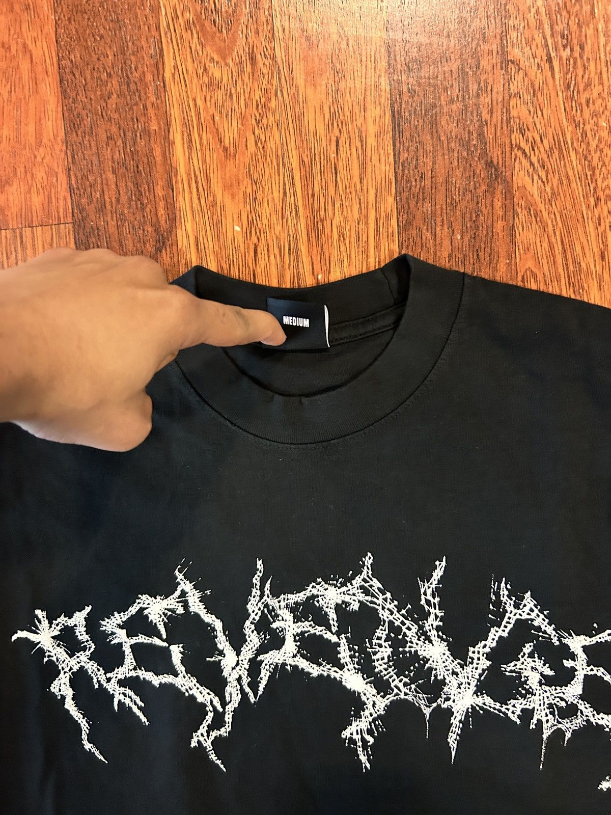 Revenge Revenge Lightning Smoke Tee Black Skull Size Large Size US M / EU 48-50 / 2 - 6 Thumbnail