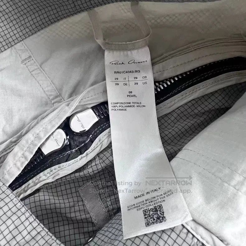 Rick Owens Rick Owens Banana Cargo Pants for Summer. Size US 29 - 5 Thumbnail