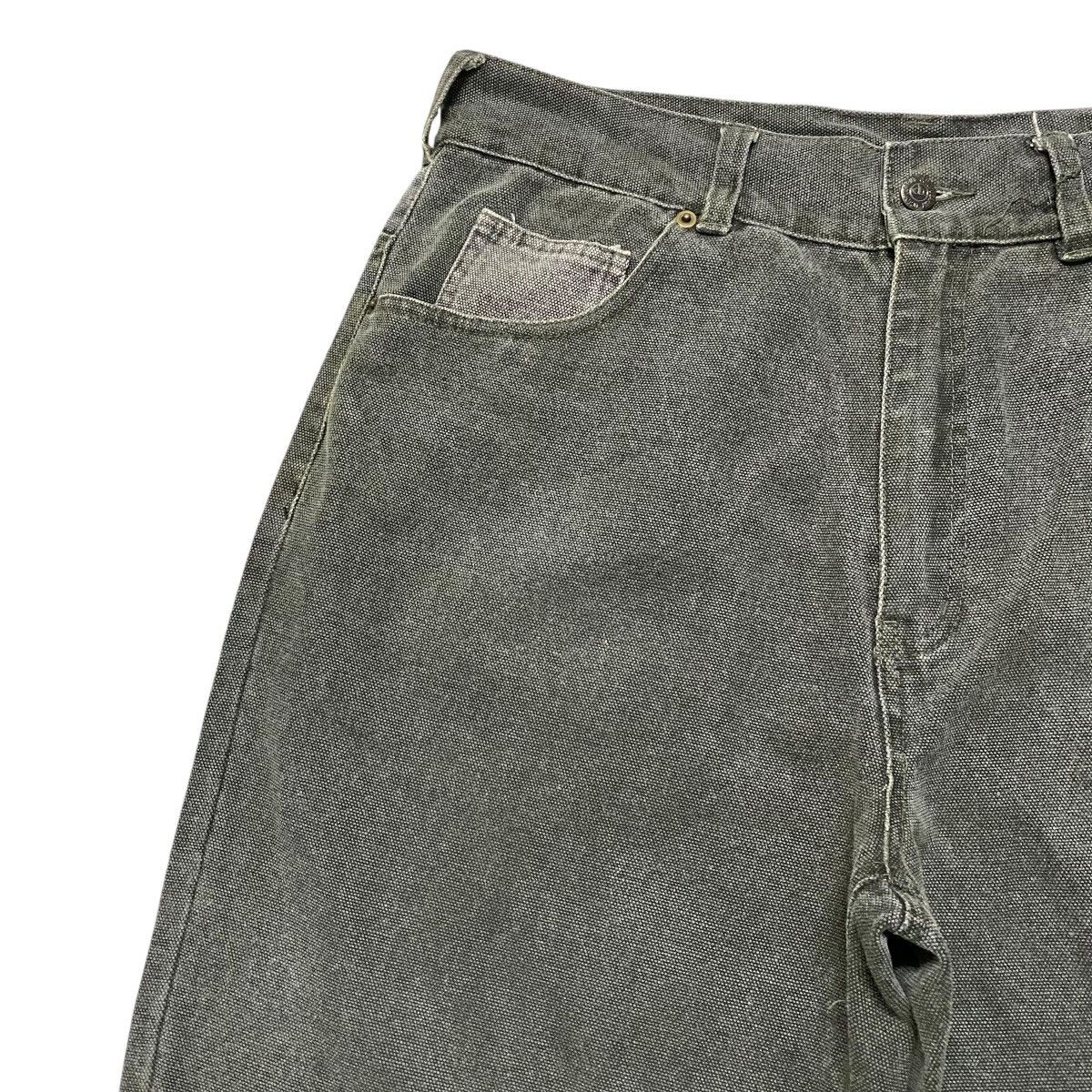 Japanese Brand Vintage OCTOPUSARMY Canvas Denim Baggy Jeans Size US 34 / EU 50 - 4 Thumbnail