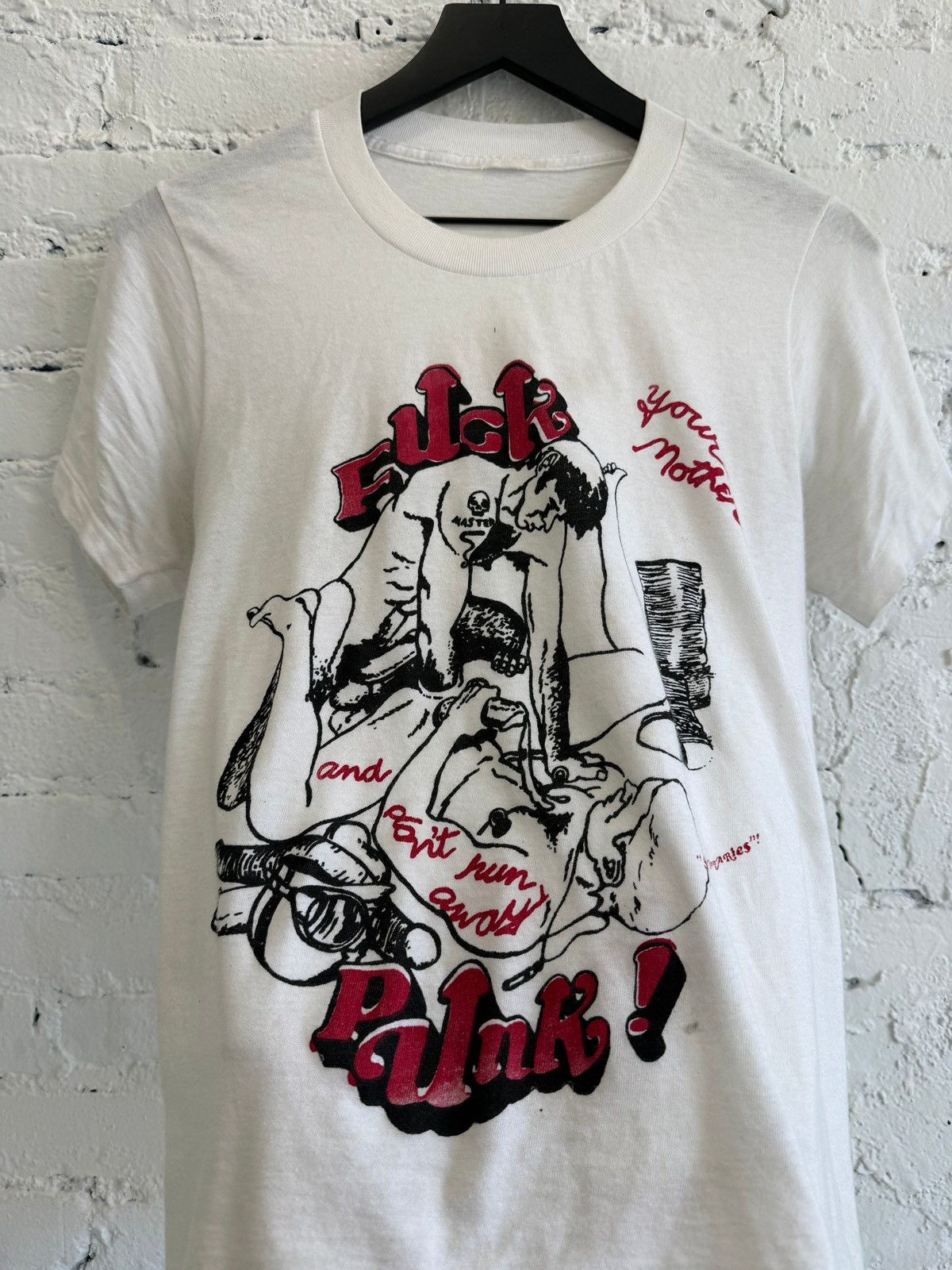 Vintage 1980s SEDITIONARIES ‘FUCK PUNK’ TEE Size US M / EU 48-50 / 2 - 2 Thumbnail