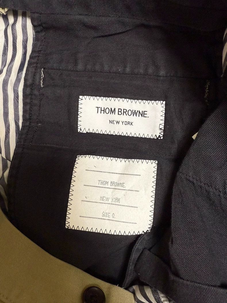 Thom Browne Thom Browne size 0 Kasik grey trousers Size 34R - 3 Thumbnail