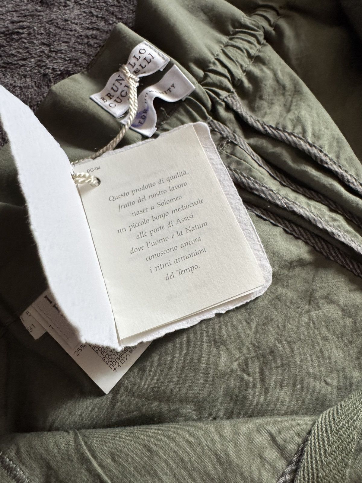 Brunello Cucinelli Brunello Cucinelli womans luxury pants NEW Size 28" / US 6 / IT 42 - 9 Thumbnail