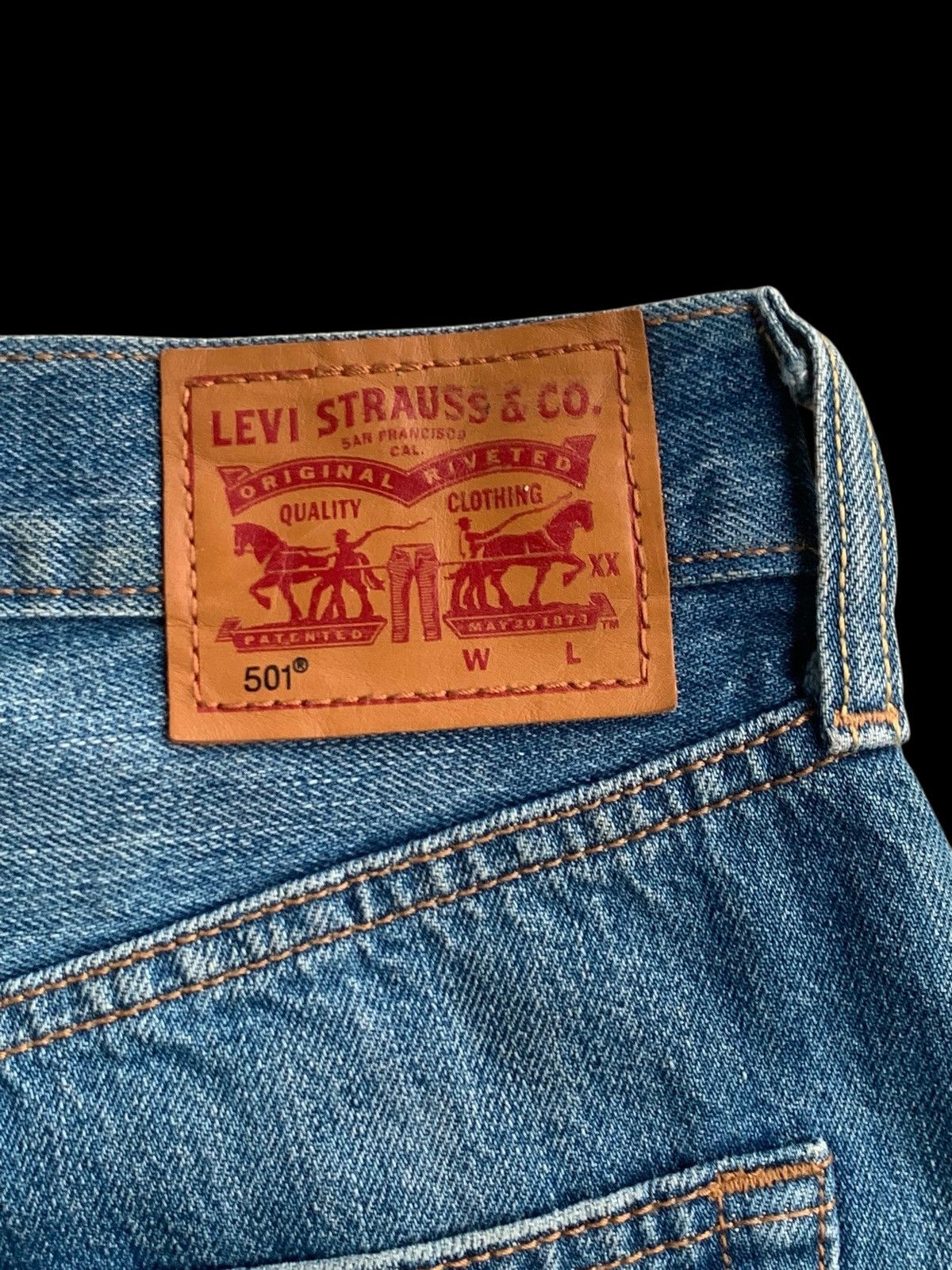 Japanese Brand × Levi's × Vintage Vintage Levi's 501 Custom Studded Jeans👖 Size 28" / US 6 / IT 42 - 13 Thumbnail