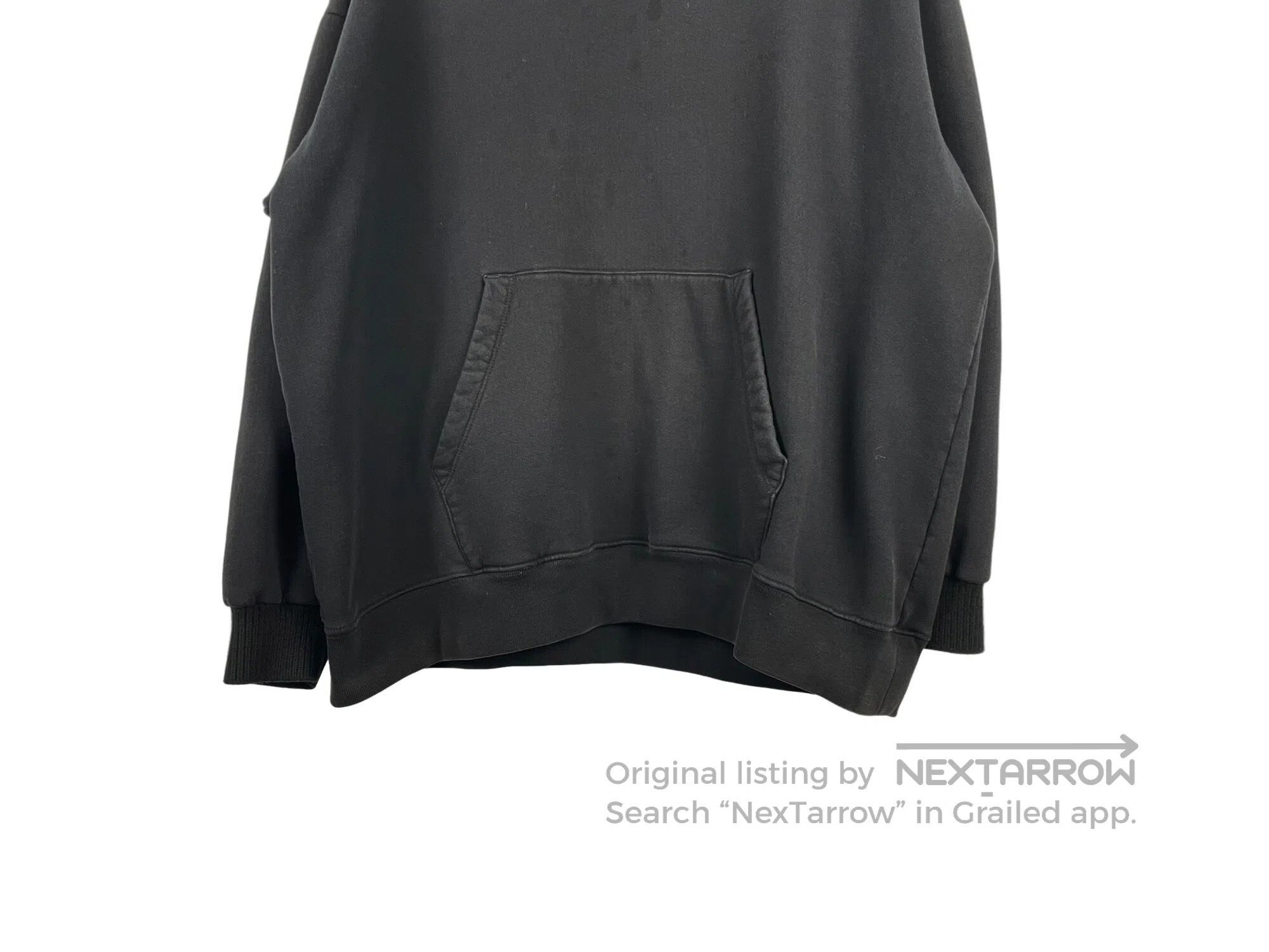 Fear of God FEAR OF GOD Distressed Water Wash Hoodie Size US XXL / EU 58 / 5 - 4 Thumbnail