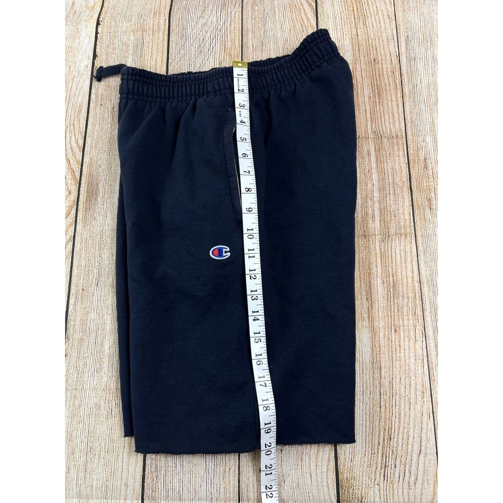 Champion Champion Sweat Shorts Men Small Blue Cutoff Sweatpants to Shorts Activewear Spring Summer Size US 29 - 6 Thumbnail