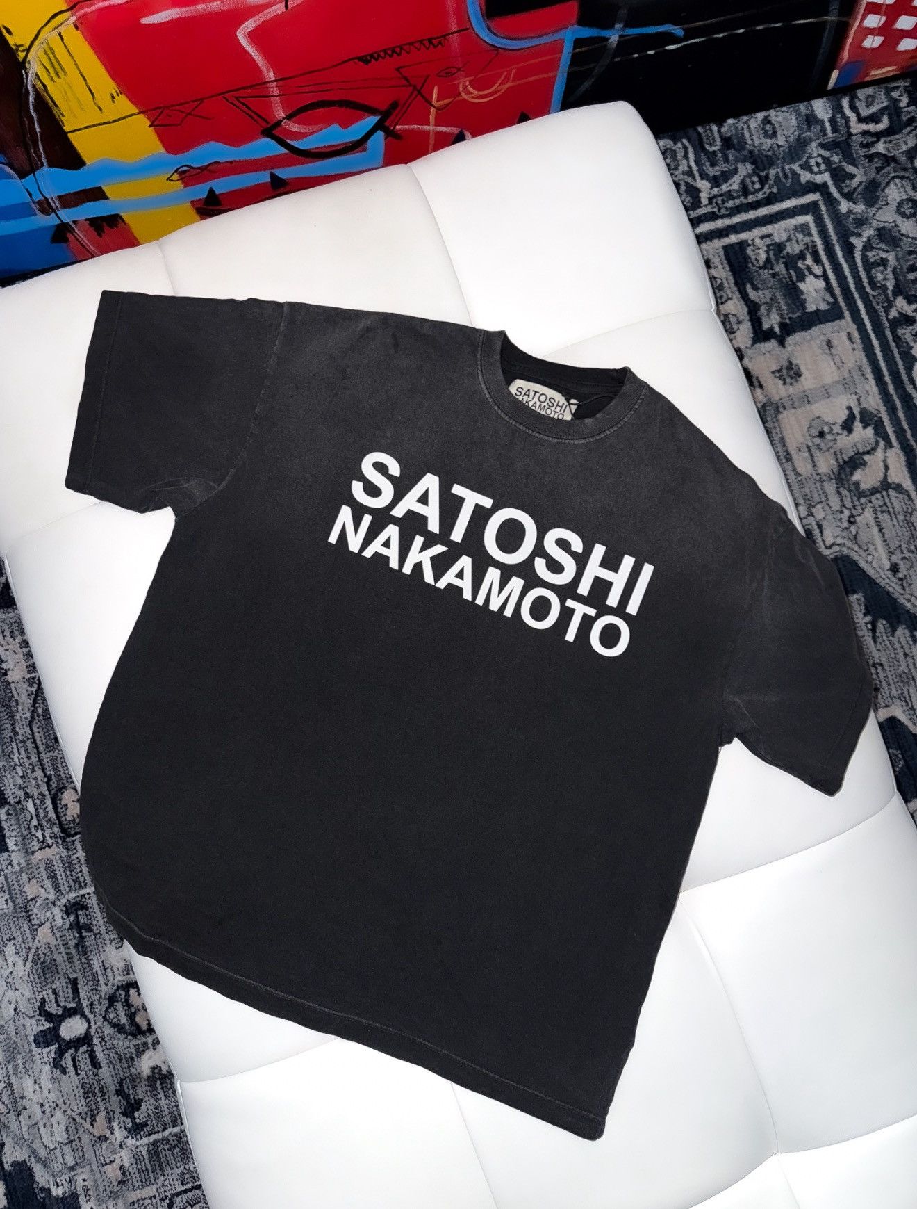 Satoshi Nakamoto Satoshi nakamoto logo t shirt Size US M / EU 48-50 / 2 - 1 Thumbnail