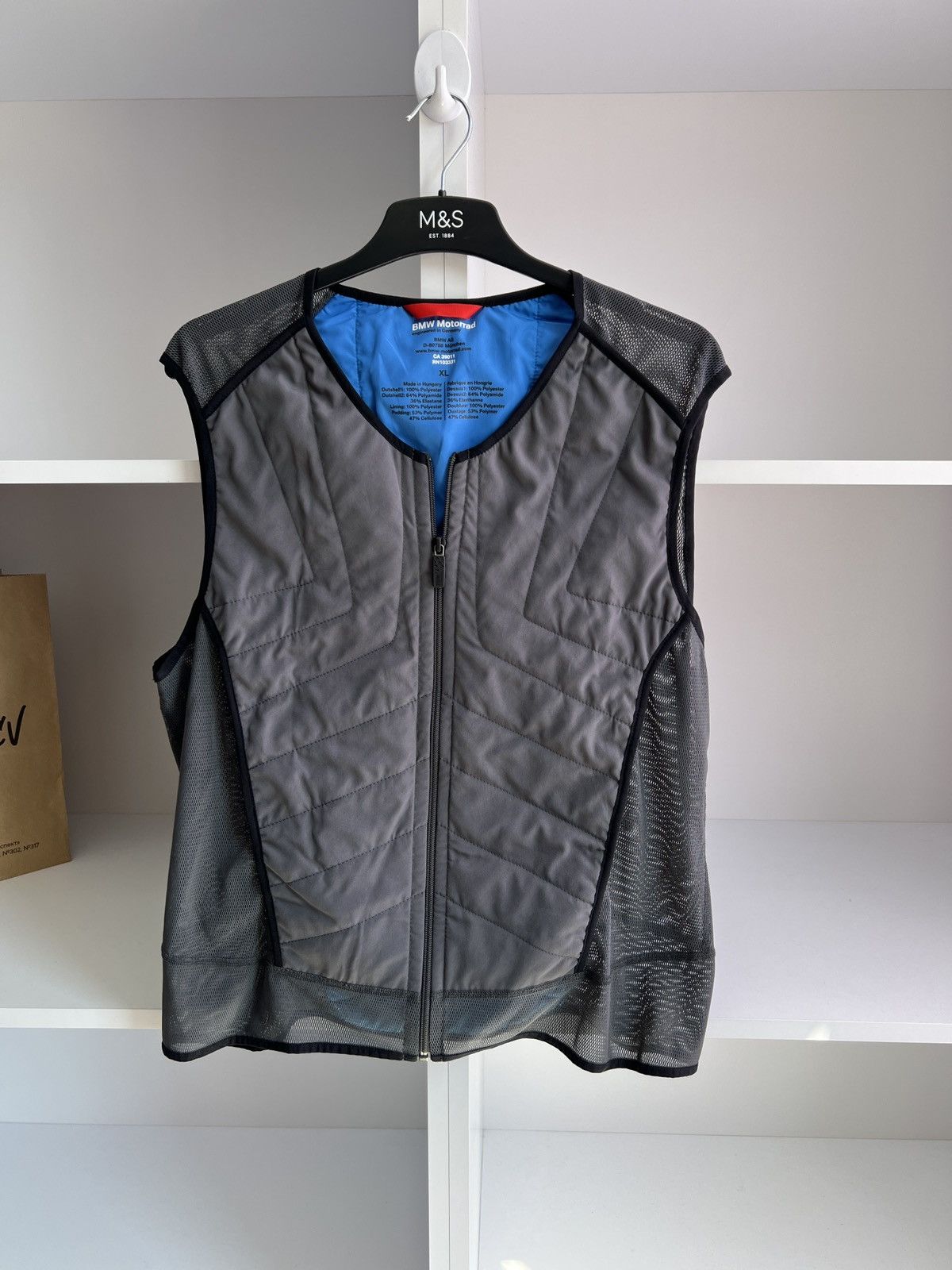 BMW × Vintage Vintage Bmw motorrad racing vest Size US XL / EU 56 / 4 - 4 Thumbnail