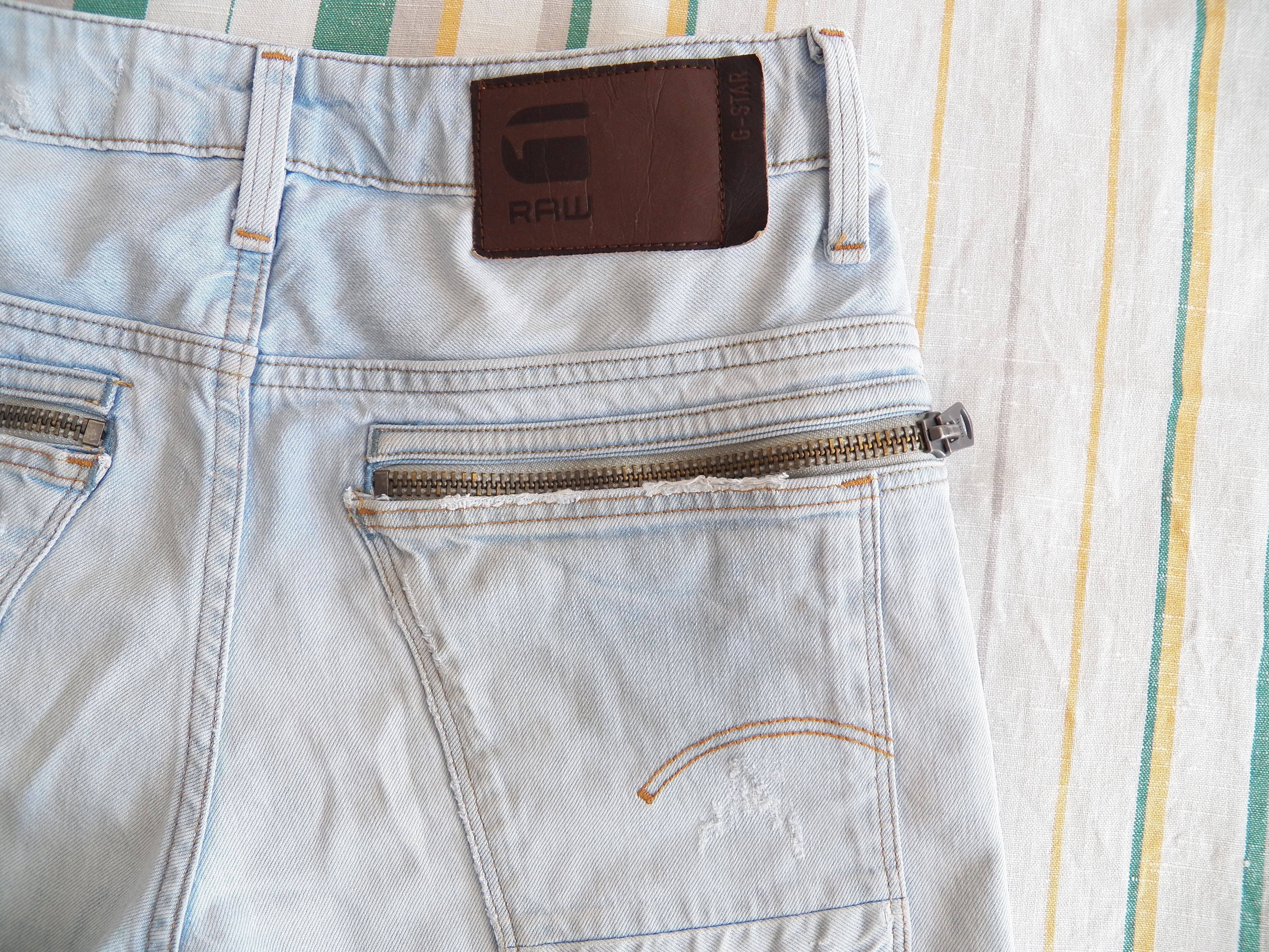 G-Star G-Star RAW Arc Zip 3D Slim Jeans W28 L30 Lt Aged Restore Size US 28 / EU 44 - 9 Thumbnail
