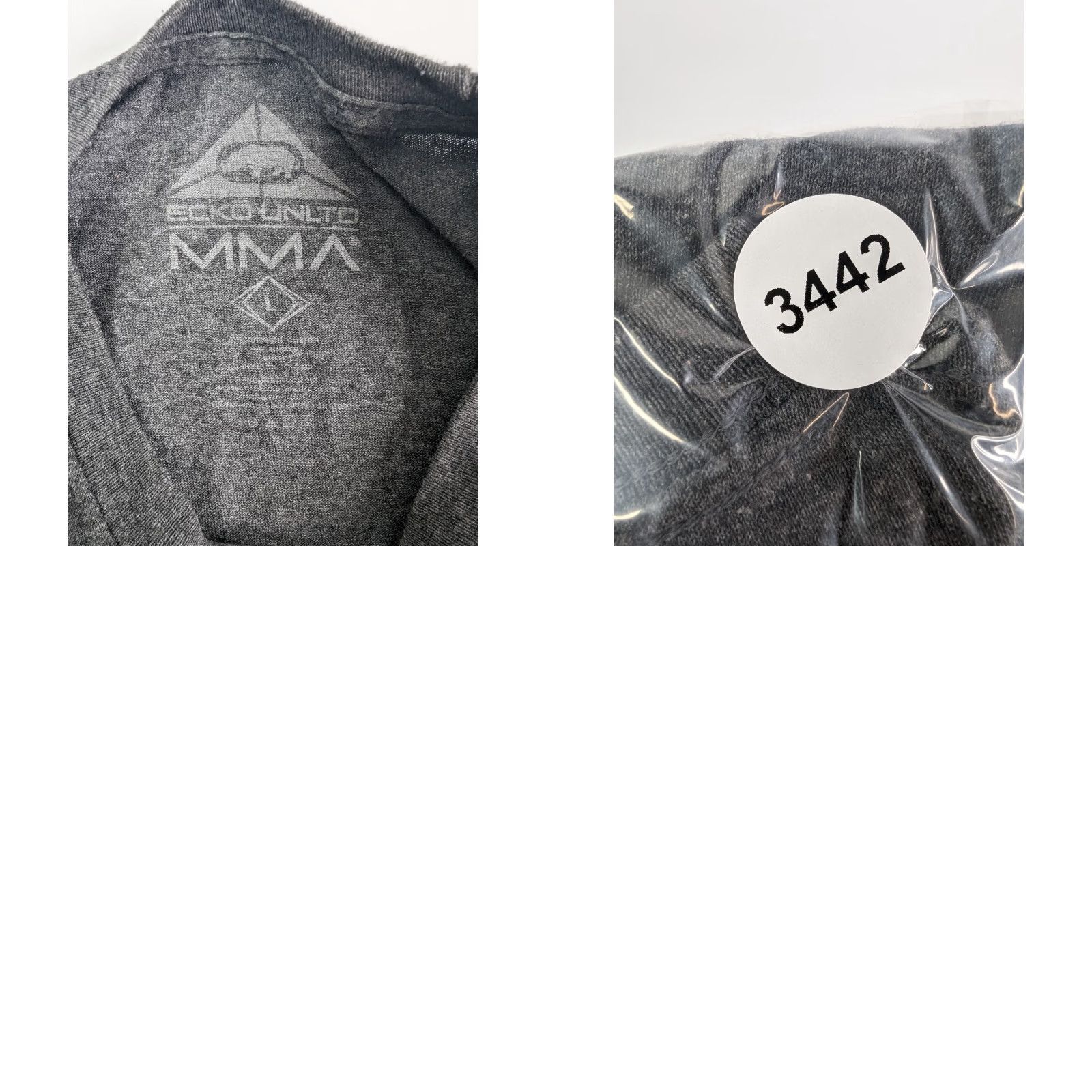 Ecko Unltd. VINTAGE Ecko Unltd Unlimited MMA T-Shirt Men Large Gray Gold Muscle Shirt Size US L / EU 52-54 / 3 - 8 Thumbnail