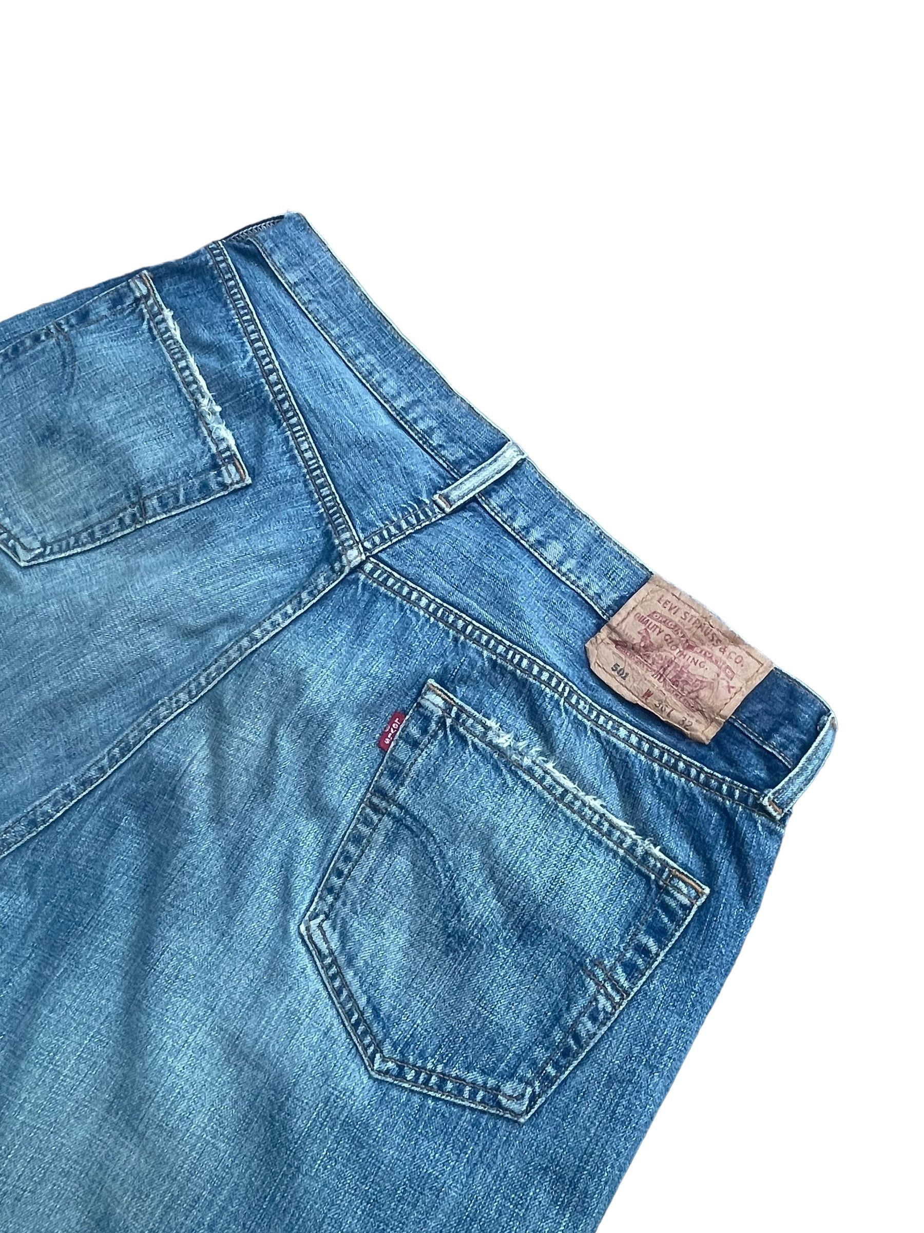 Levi's Vintage 2005 Levis 501 e Denim Short Size US 36 / EU 52 - 4 Thumbnail
