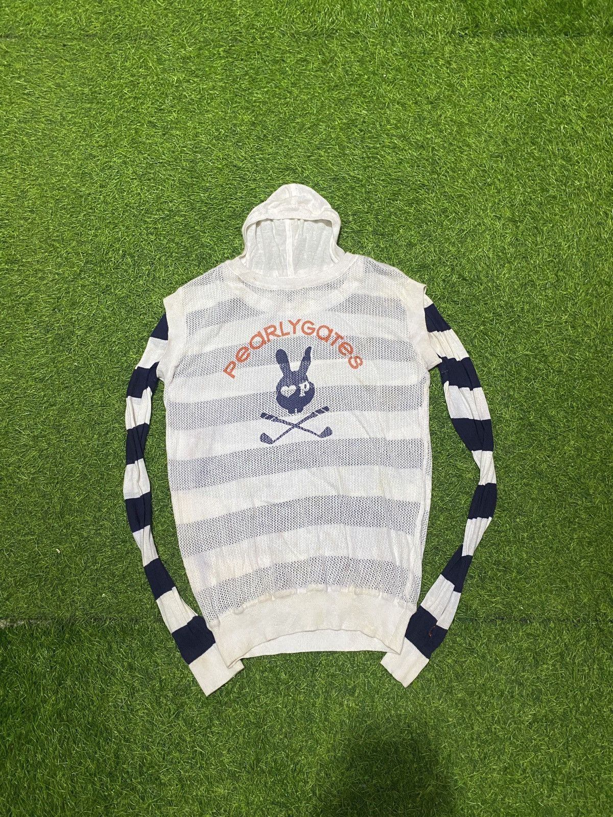 20471120 × Beauty Beast × Japanese Brand Pearly gates knit double mesh Size US S / EU 44-46 / 1 - 2 Thumbnail