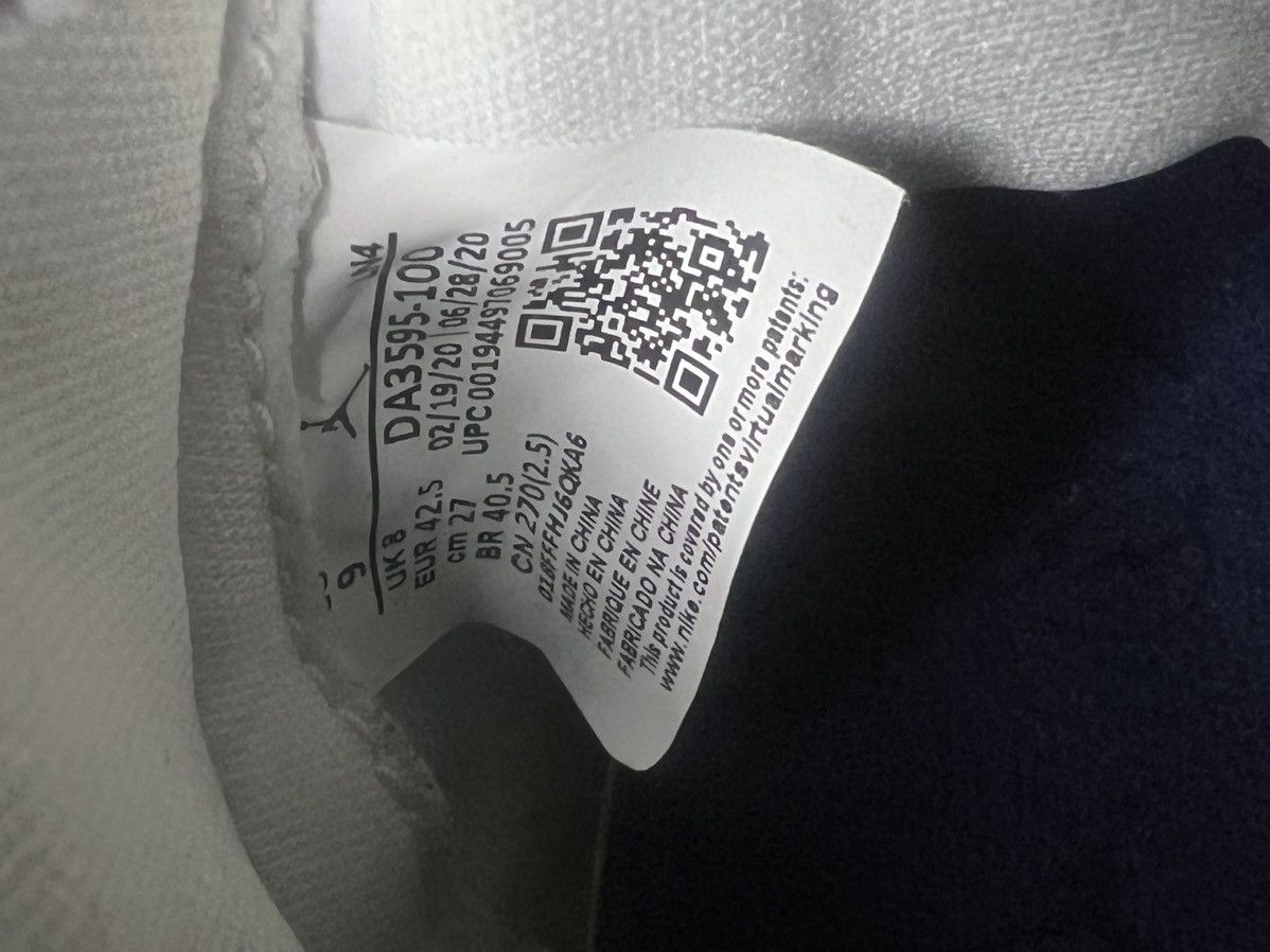 Jordan Retro Fragment x SP Used Nike Air MJ Men Size