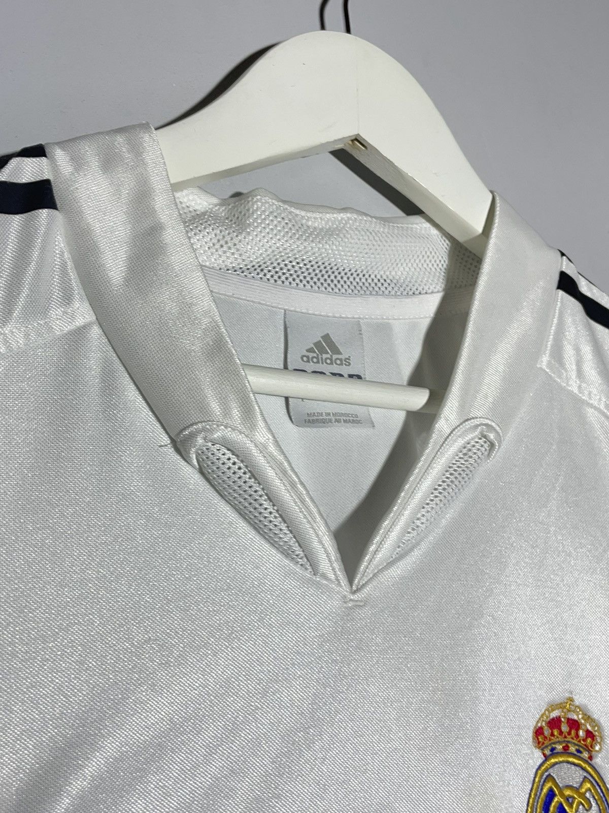 Adidas × Vintage Real Madrid Adidas Vintage 2004/05 Home Y2k Football Shirt Size US L / EU 52-54 / 3 - 6 Thumbnail