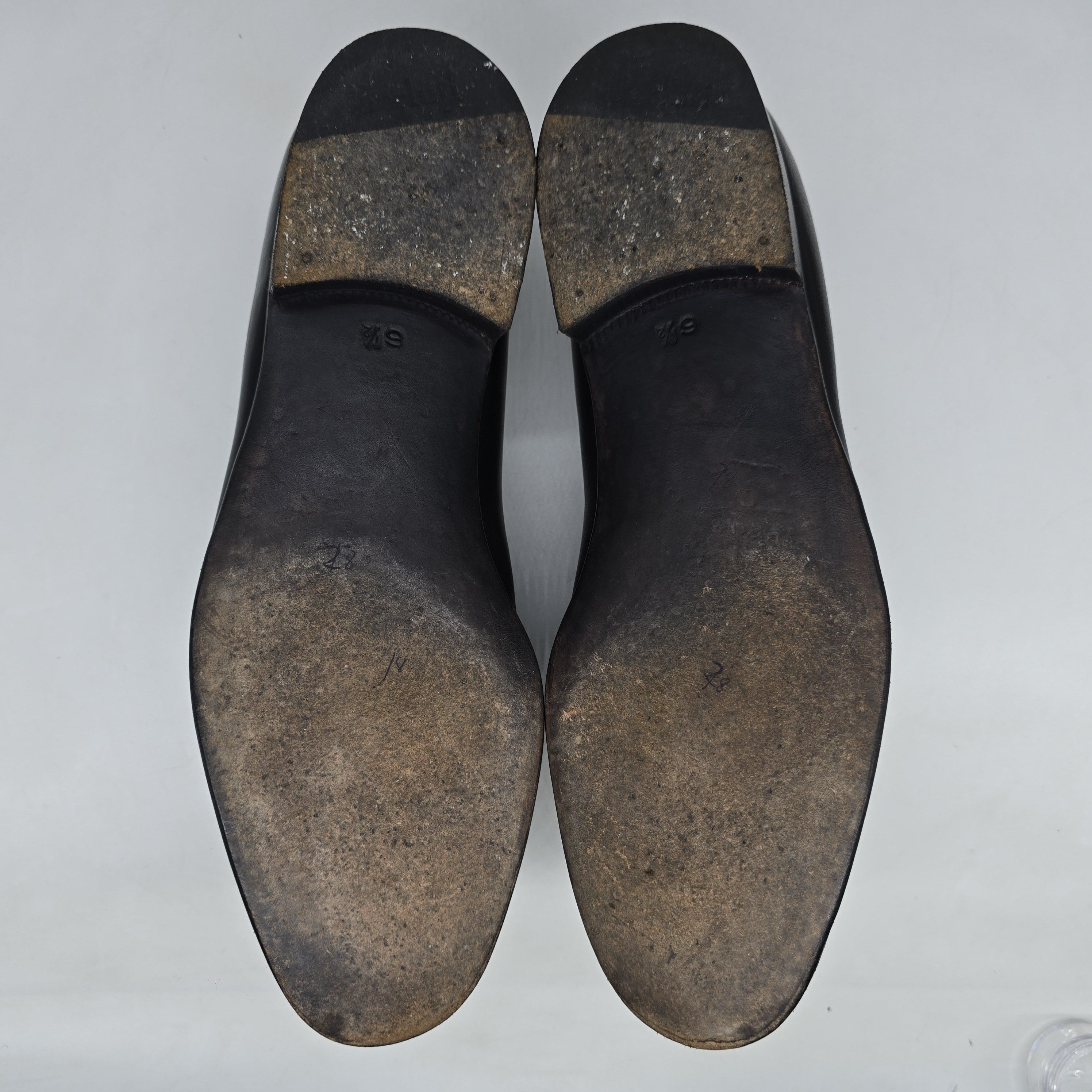 Berluti Berluti - Black Calf Leather Tassle Loafers Size US 7.5 / EU 40-41 - 9 Thumbnail