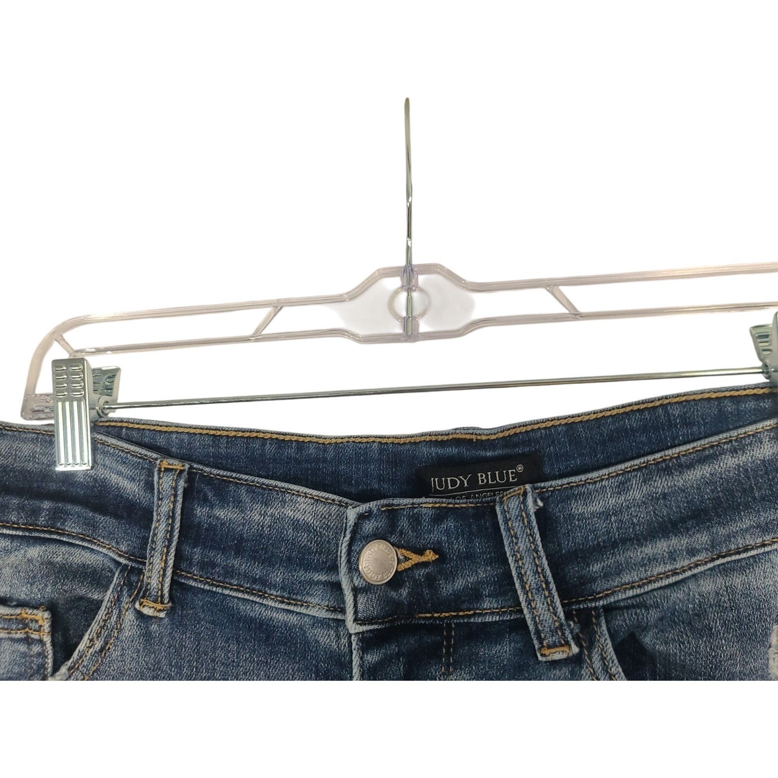 Judy Blue Judy Blue Alisha Hi-Rise Destroyed Straight Leg Jeans 16W Size 38" / US 16 / IT 52 - 4 Thumbnail
