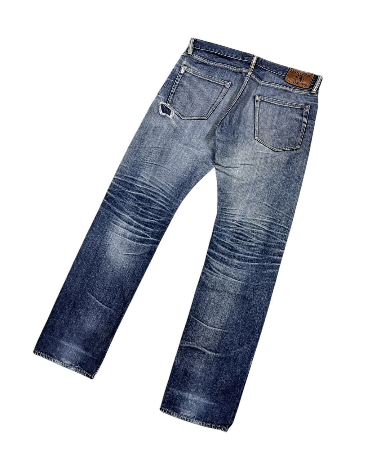Hysteric Glamour Vtg💥Hysteric Glamour Stud Pocket Salvage Denim Jeans Size US 32 / EU 48 - 16 Thumbnail