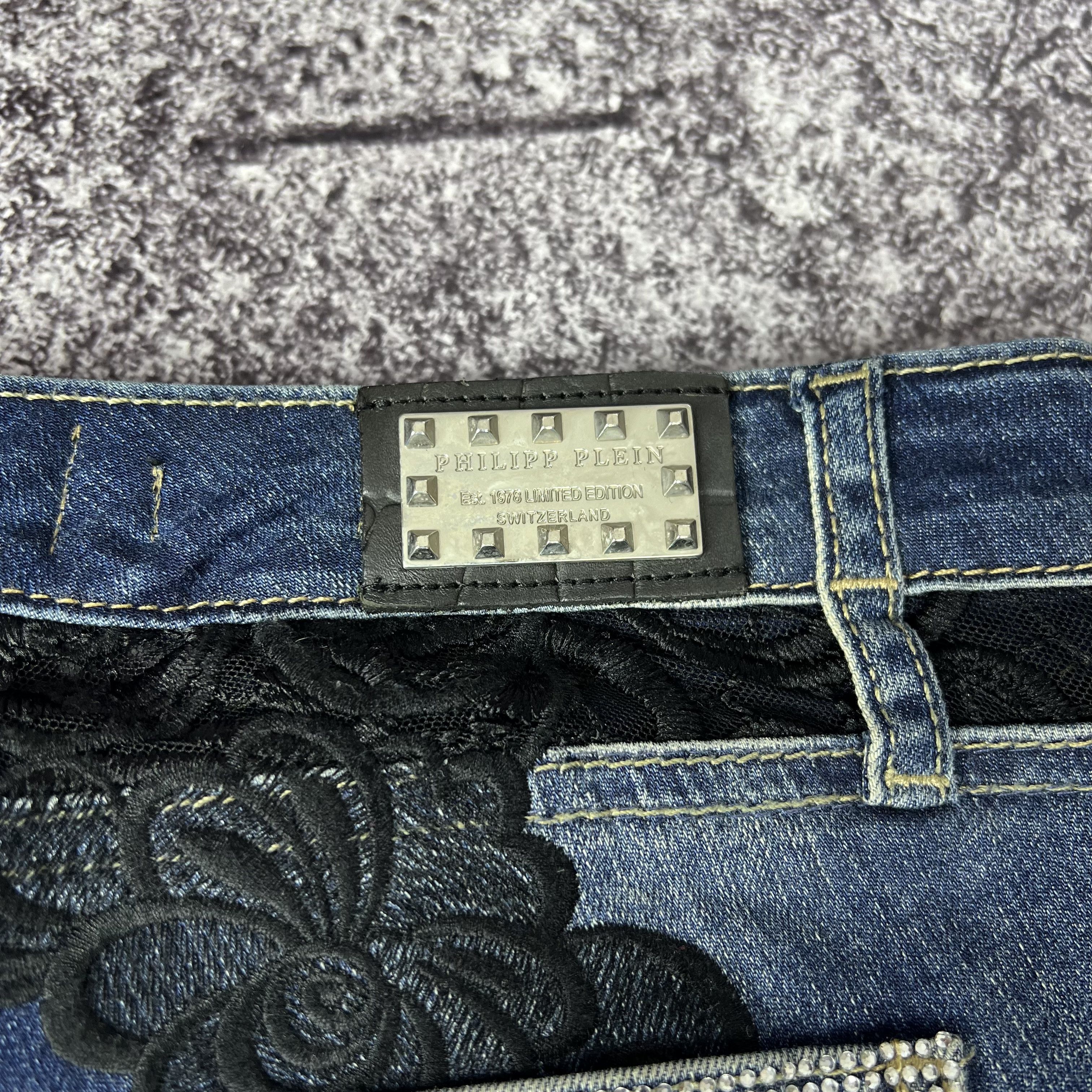 Philipp Plein Philipp Plein Jeans Super Slim Size 27 Size 27" / US 4 / IT 40 - 11 Thumbnail