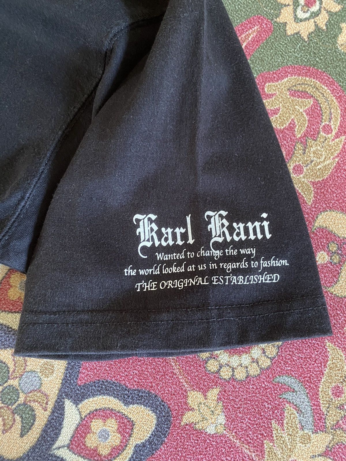 Japanese Brand Japanese Brand Karl Kani V Neck T-Shirt Size US S / EU 44-46 / 1 - 4 Thumbnail